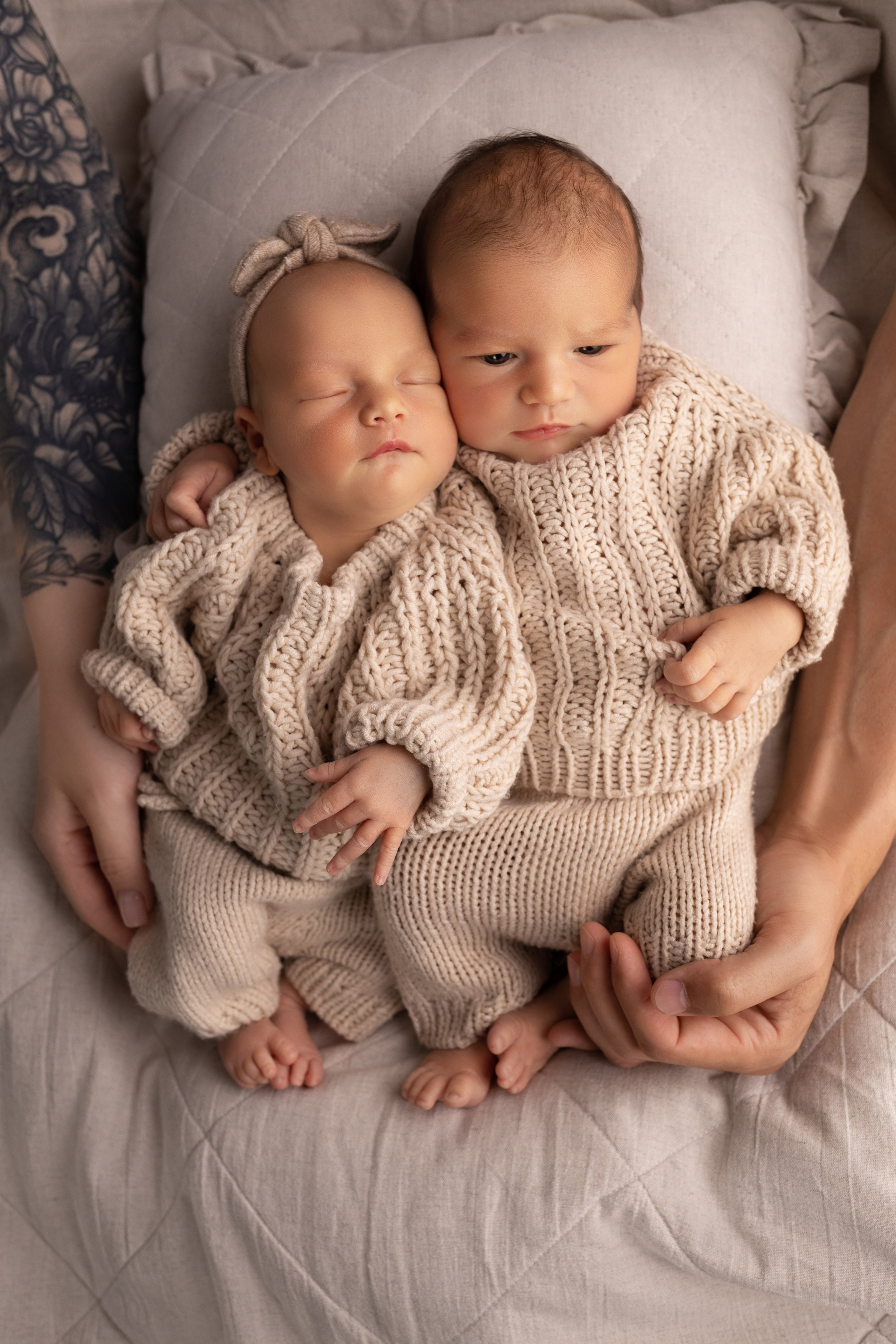 Newborn съемка в стиле Лайф. Фотограф новорожденных малышей в Омске и Омской области Эльвира Камаева