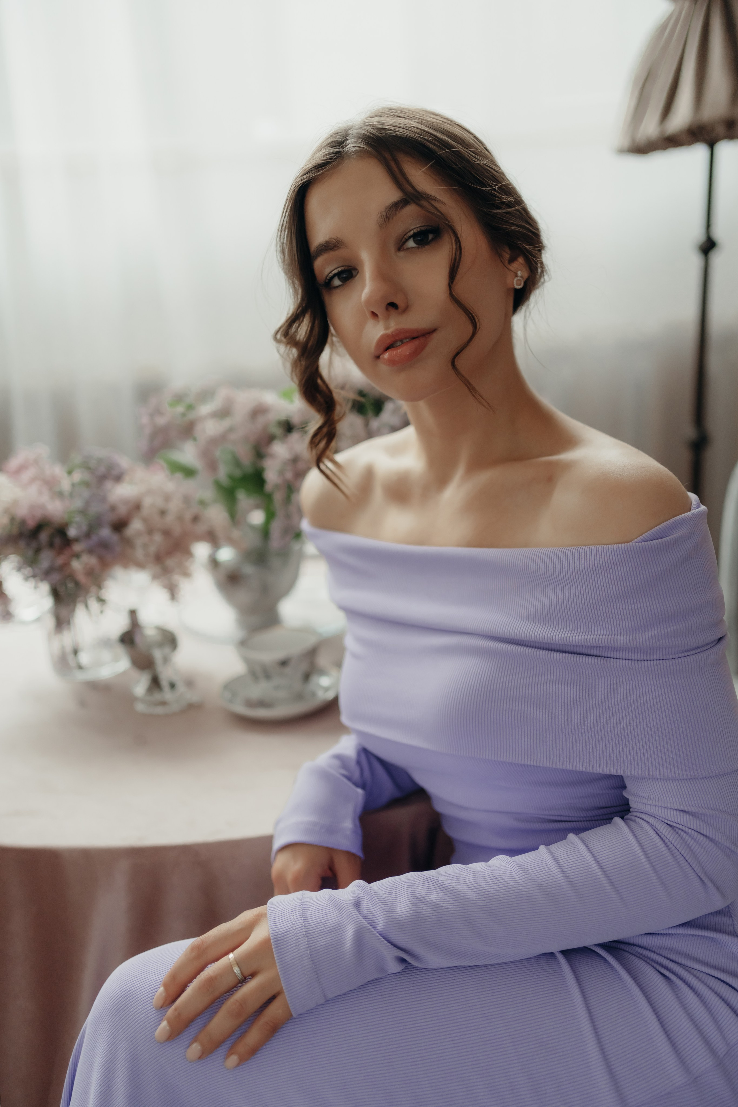 Женская фотосессия в студии в Архангельске. Портретный и свадебный фотограф в Архангельске Елизавета Стрекаловская