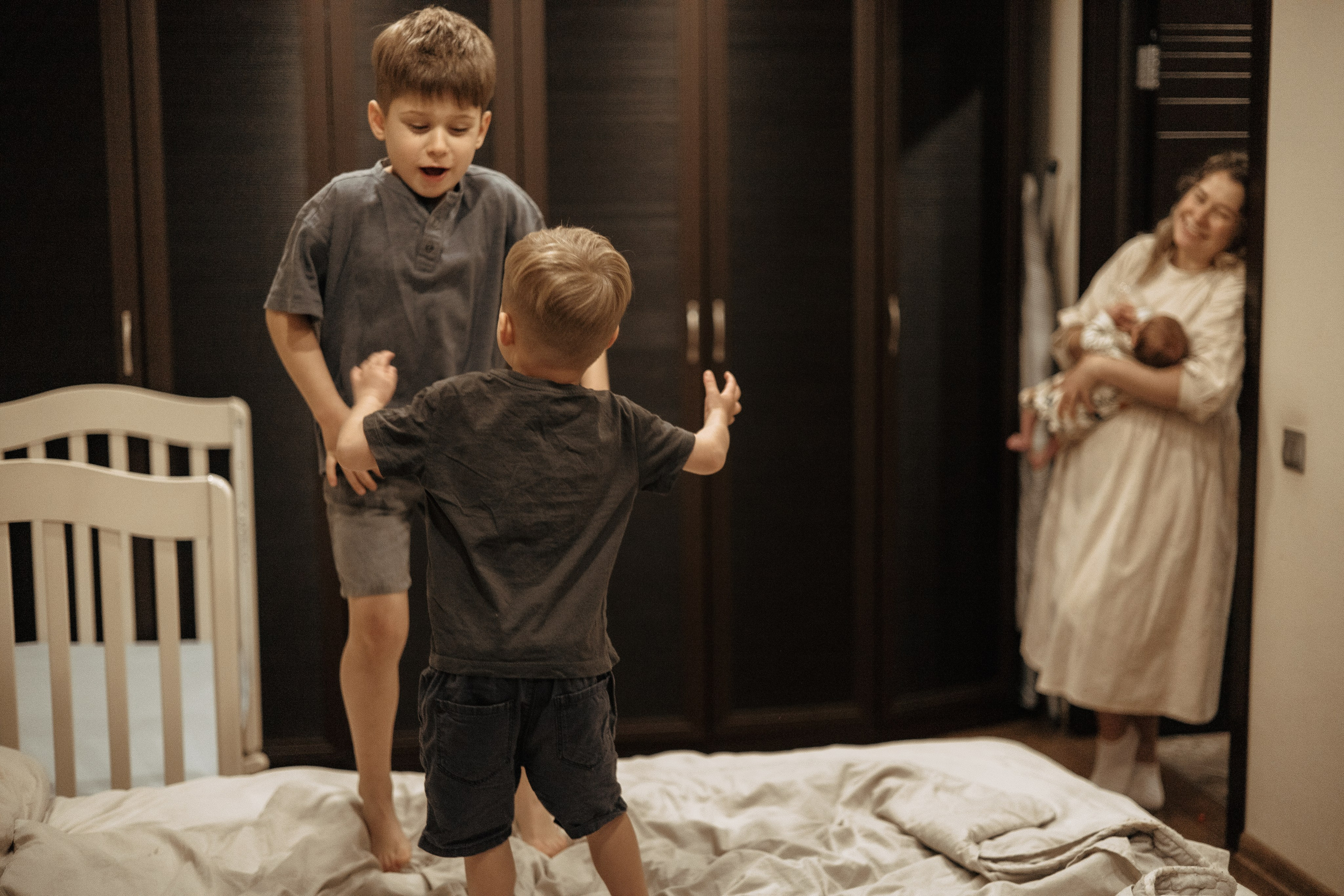 Встреча брата. Новорождённый Влад. Главная