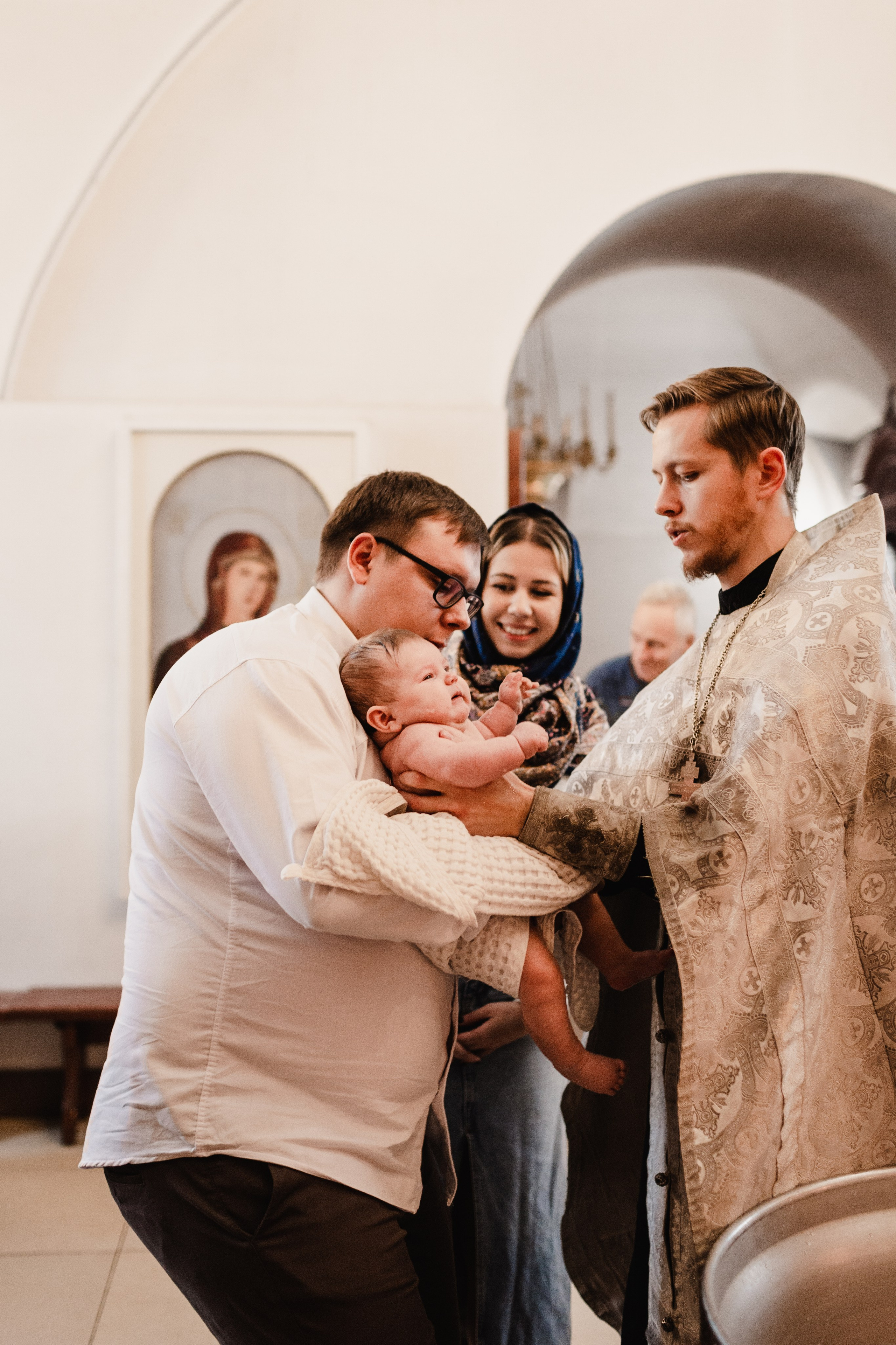 Таинство крещения. Фотограф и видеограф Мария Банщикова, Солнечногорск, Москва