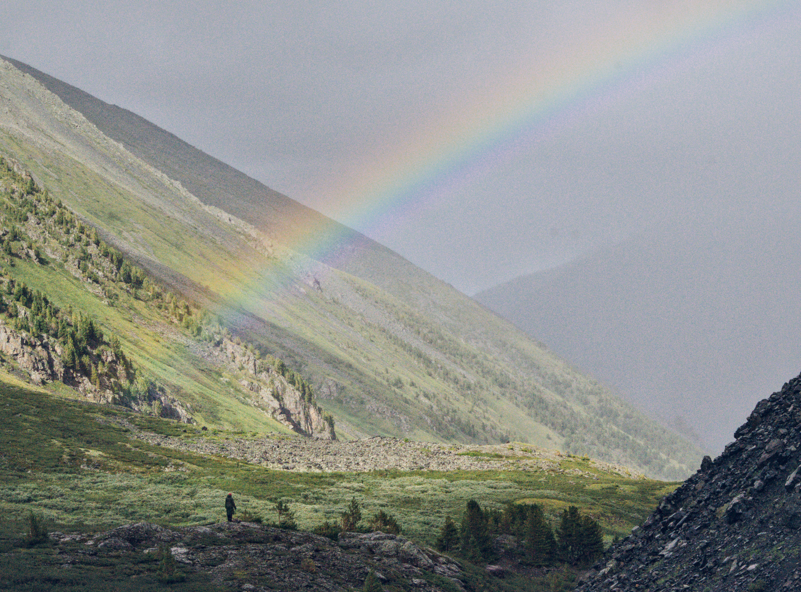 Радуга в горах
