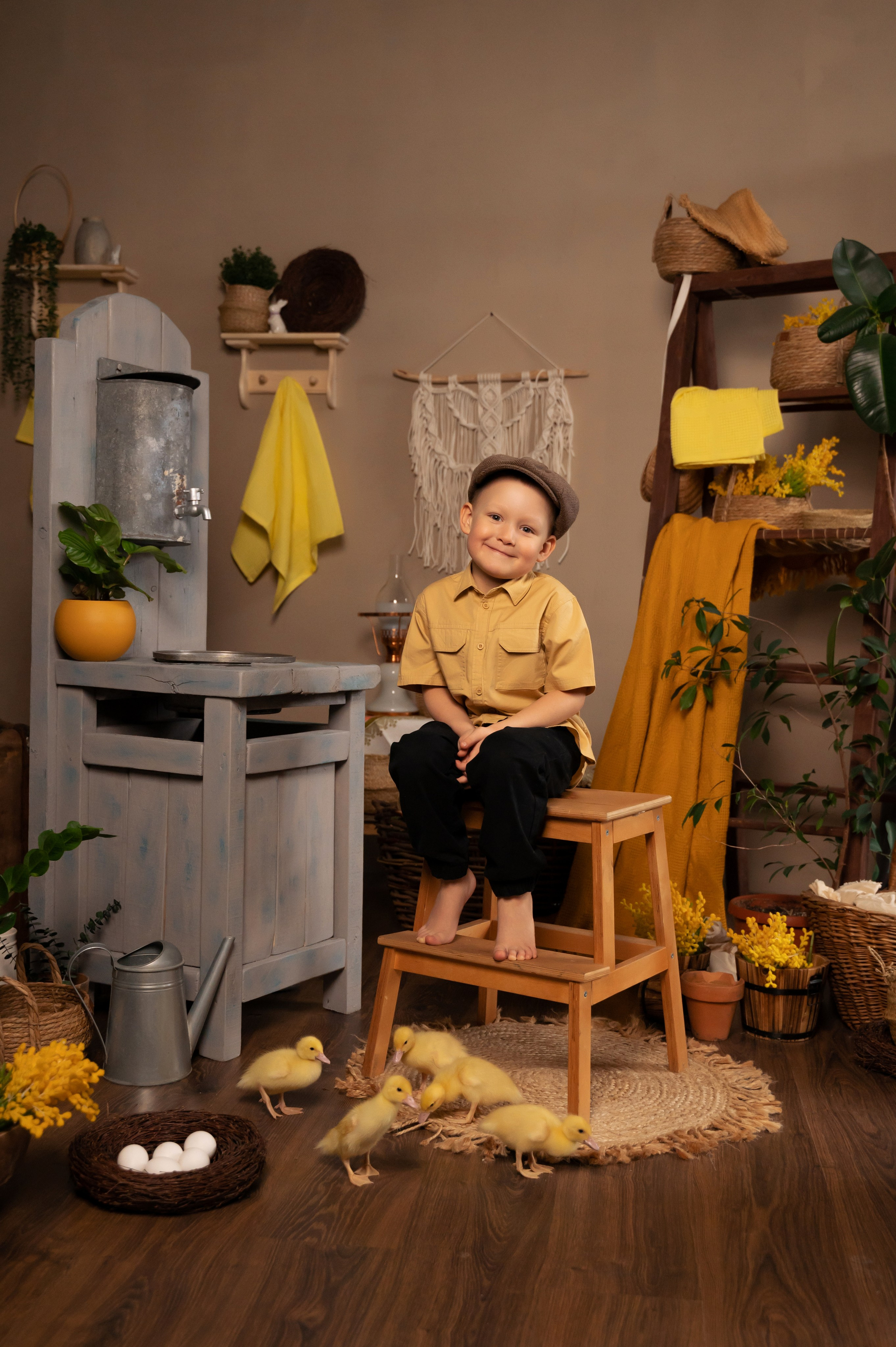 Купание утят. Елена Задорина