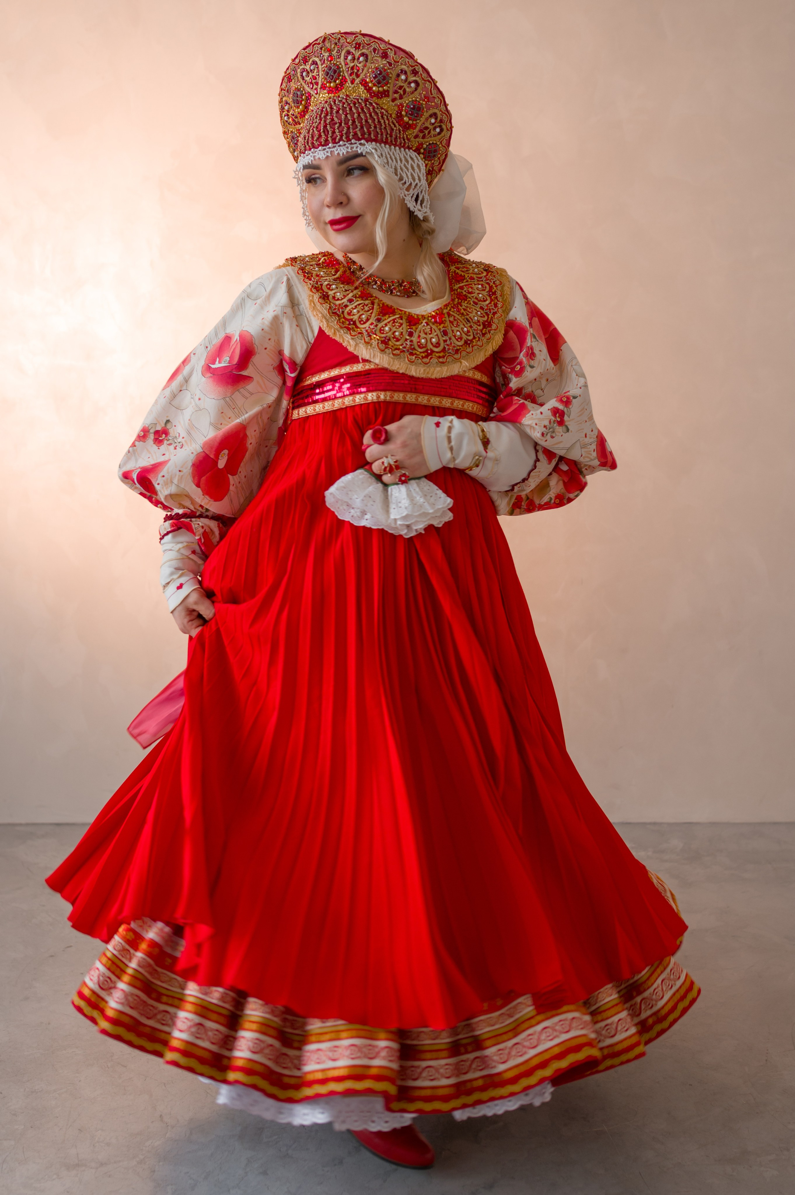 Фотосессия в русском стиле. Фотограф Юлия Кондратьева