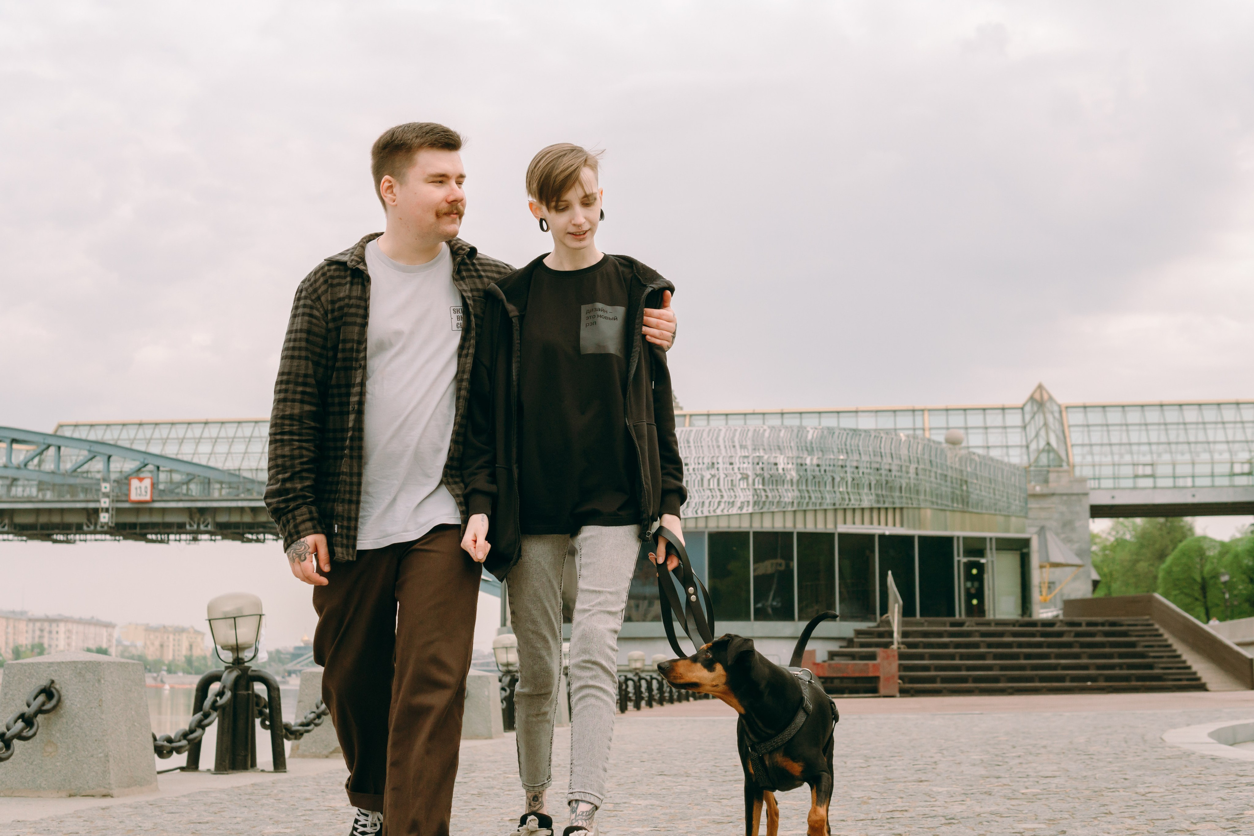 Кира, Максим и Аскара. Фотограф-анималист Ксения Воробьева, Москва