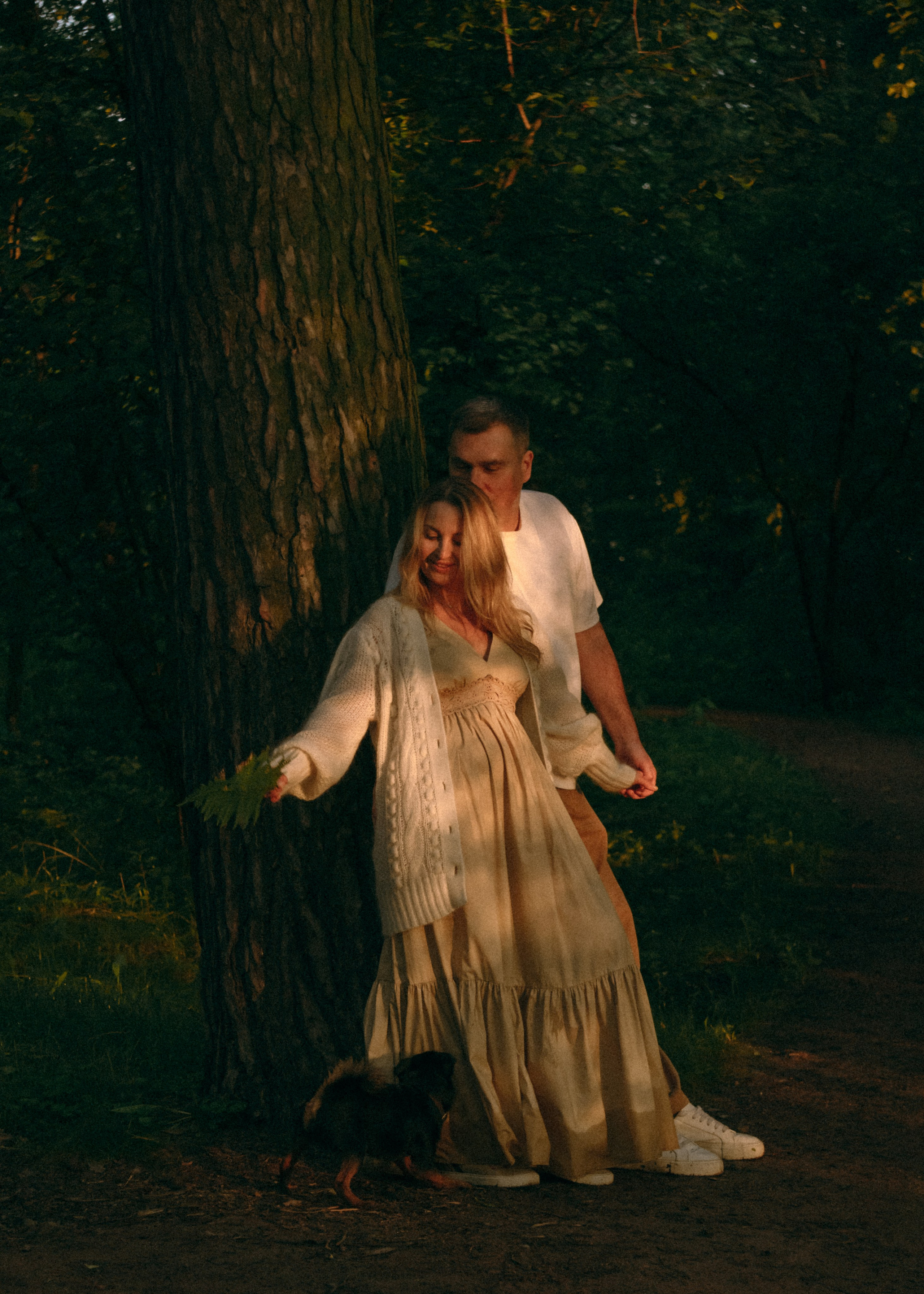 Оксана, Кирилл и Кеша. Фотограф-анималист Ксения Воробьева, Москва