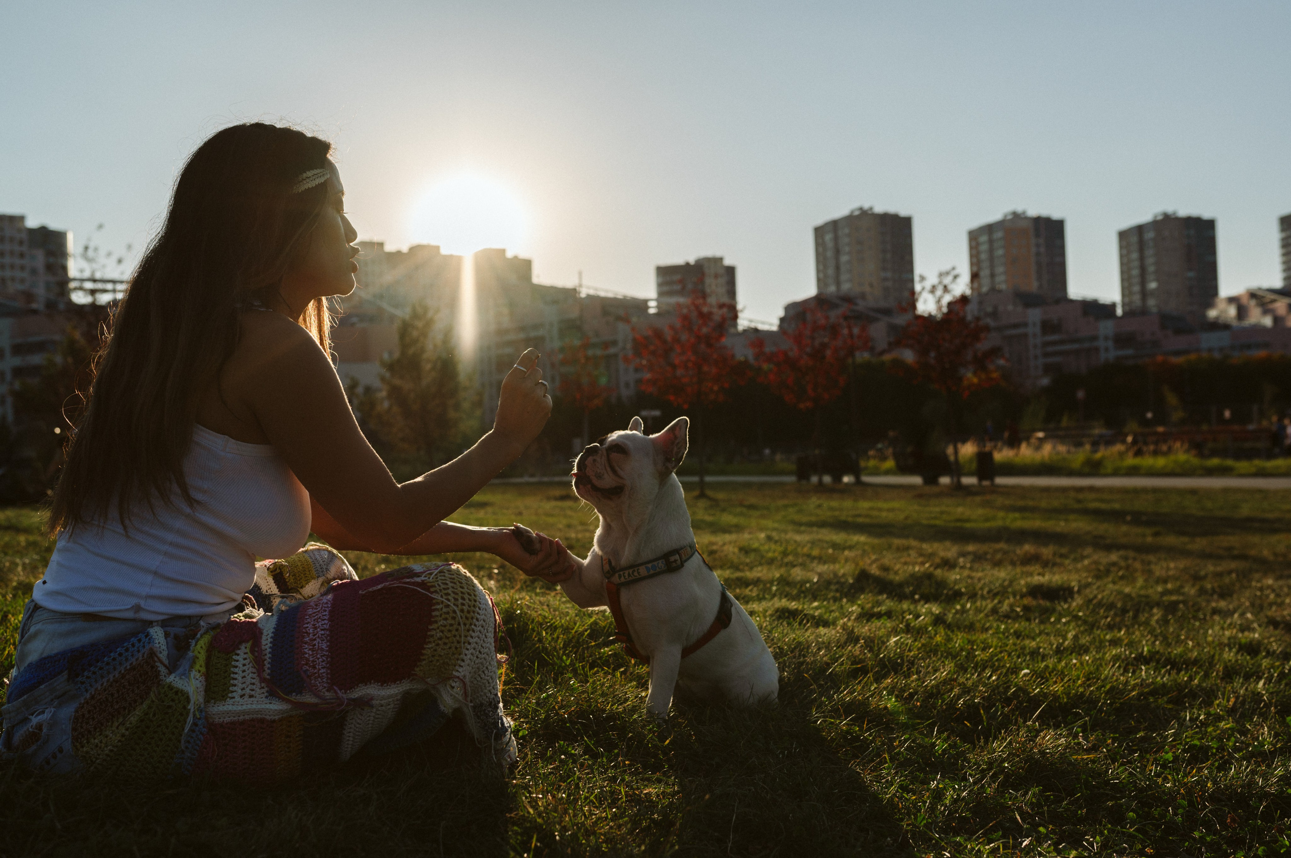 Инна и Белль. Фотограф анималист в Москве Ольга Агушева