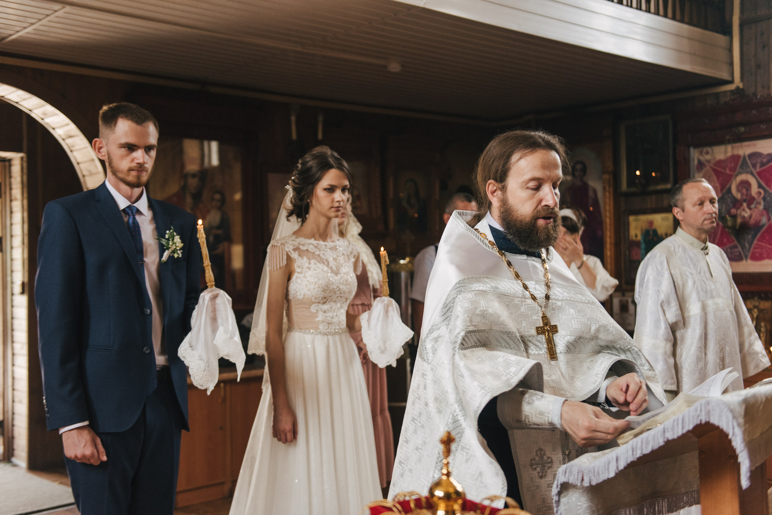 Венчание Никиты и Тони — Храм Иоанна Кронштадского. Свадебный и семейный фотограф Волгоград Москва