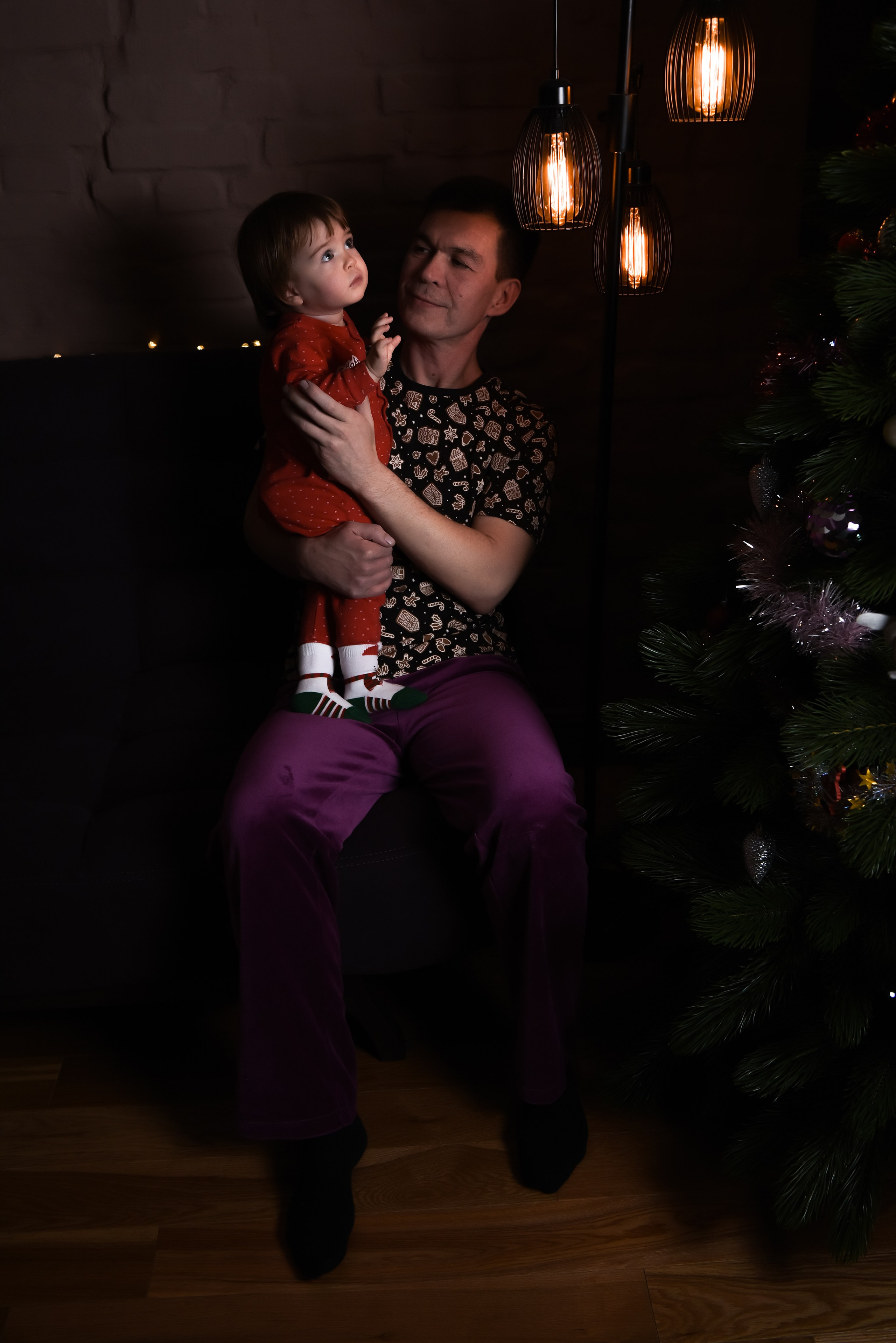 Рождественские огни. Семейный и детский фотограф в Екатеринбурге Наталия Акимова