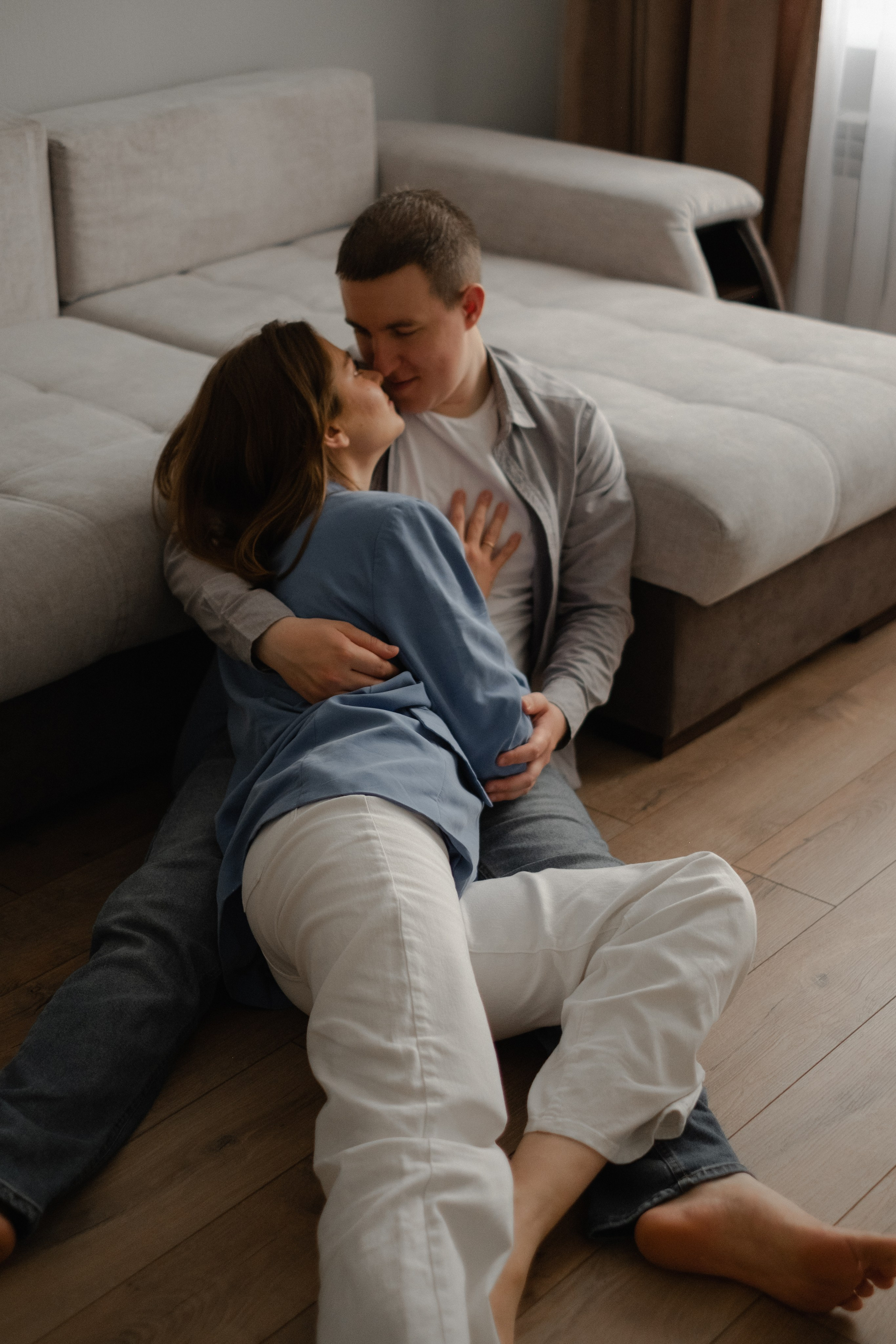 Настя, Дима и Костя | домашняя съемка. Фотограф в Новосибирске Диана Ильиных