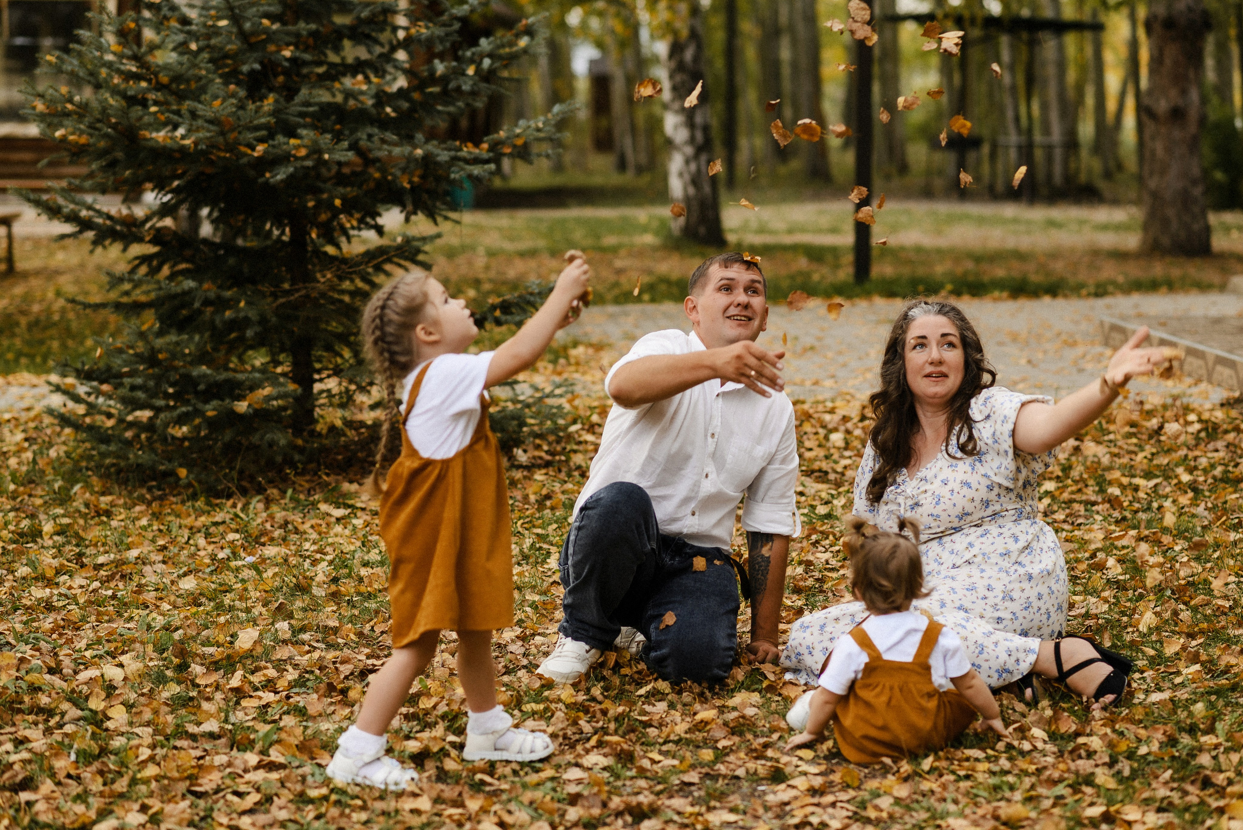 Осенняя семейная история. Свадебный и семейный фотограф в Краснодаре