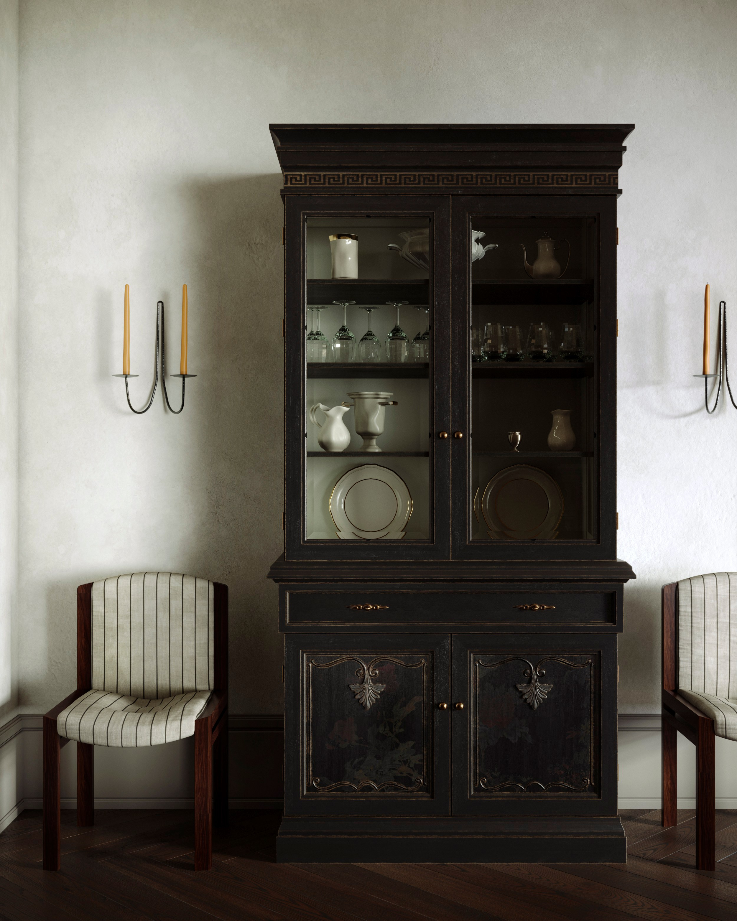 Работа по референсу Agusta Hoffman. Визуализации Дизайн проектов