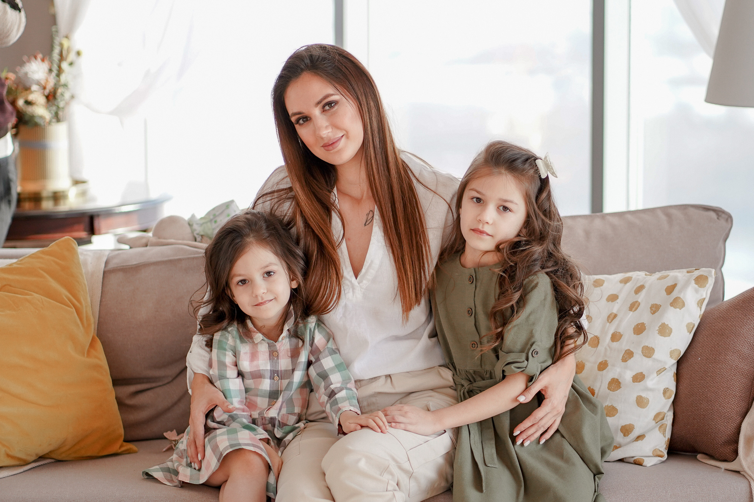 Фотосессия в студии. Семейный и детский фотограф в Омск Пугачева Елена