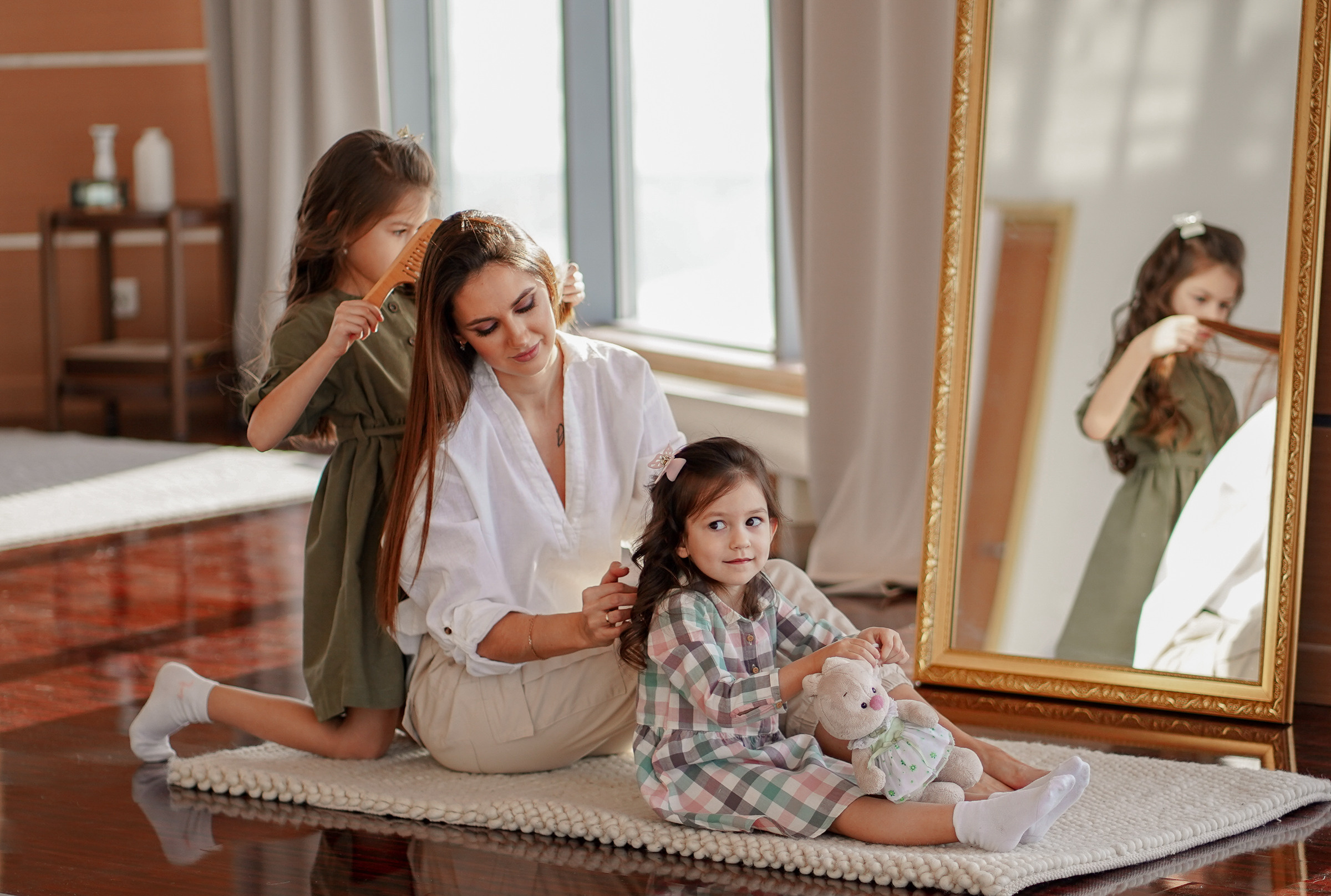 Фотосессия в студии. Семейный и детский фотограф в Омск Пугачева Елена