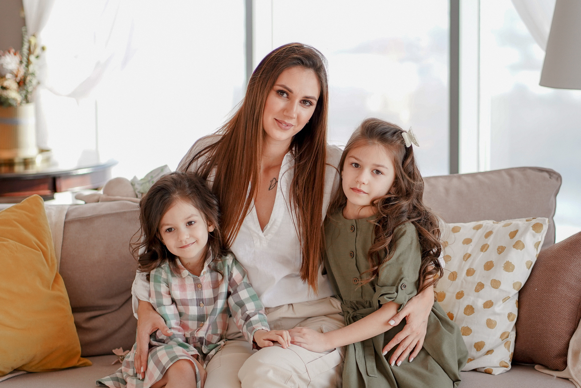 Фотосессия в студии. Семейный и детский фотограф в Омск Пугачева Елена