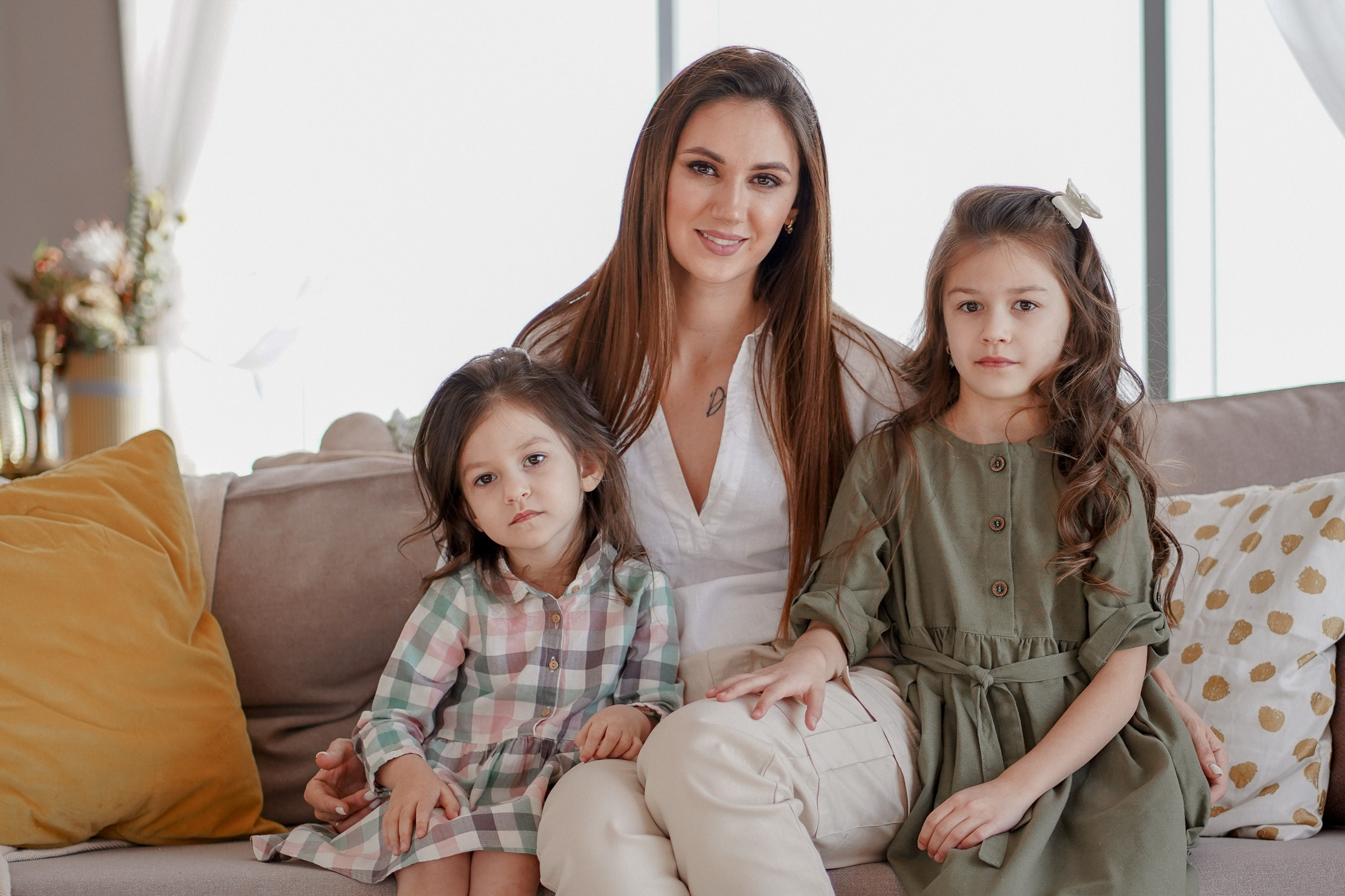 Фотосессия в студии. Семейный и детский фотограф в Омск Пугачева Елена