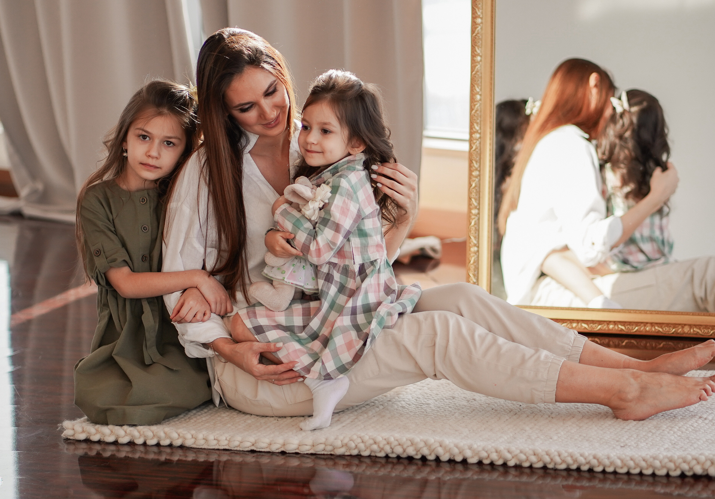 Фотосессия в студии. Семейный и детский фотограф в Омск Пугачева Елена