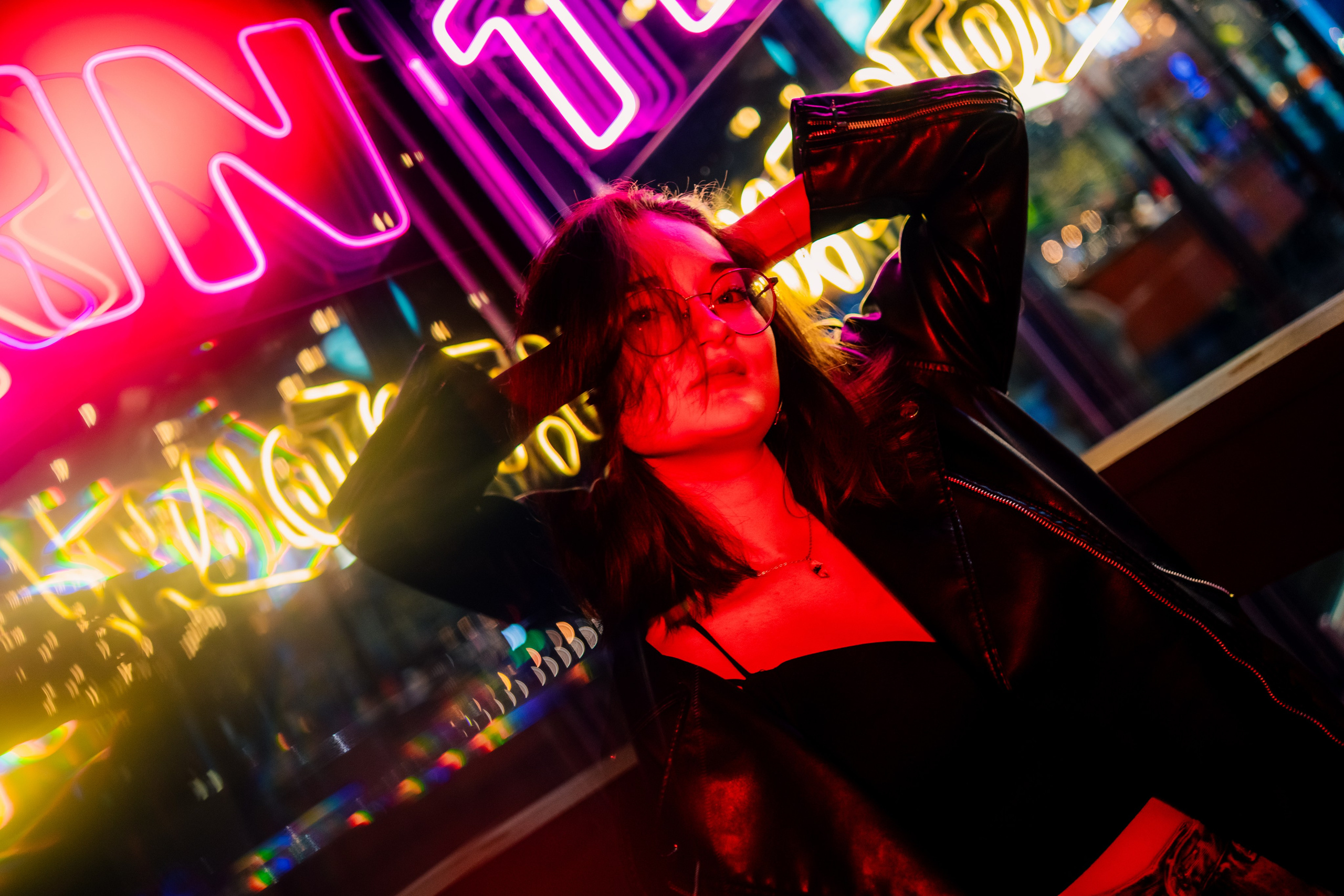 Юля | Палитра неоновых огней. Felixtones