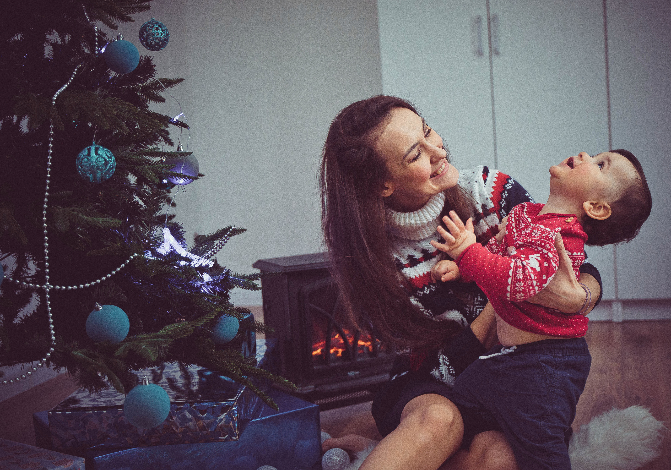 Первая Елка у Мишутки. Свадебный, семейный, детский, женский фотограф в Москве Дина Мажейка