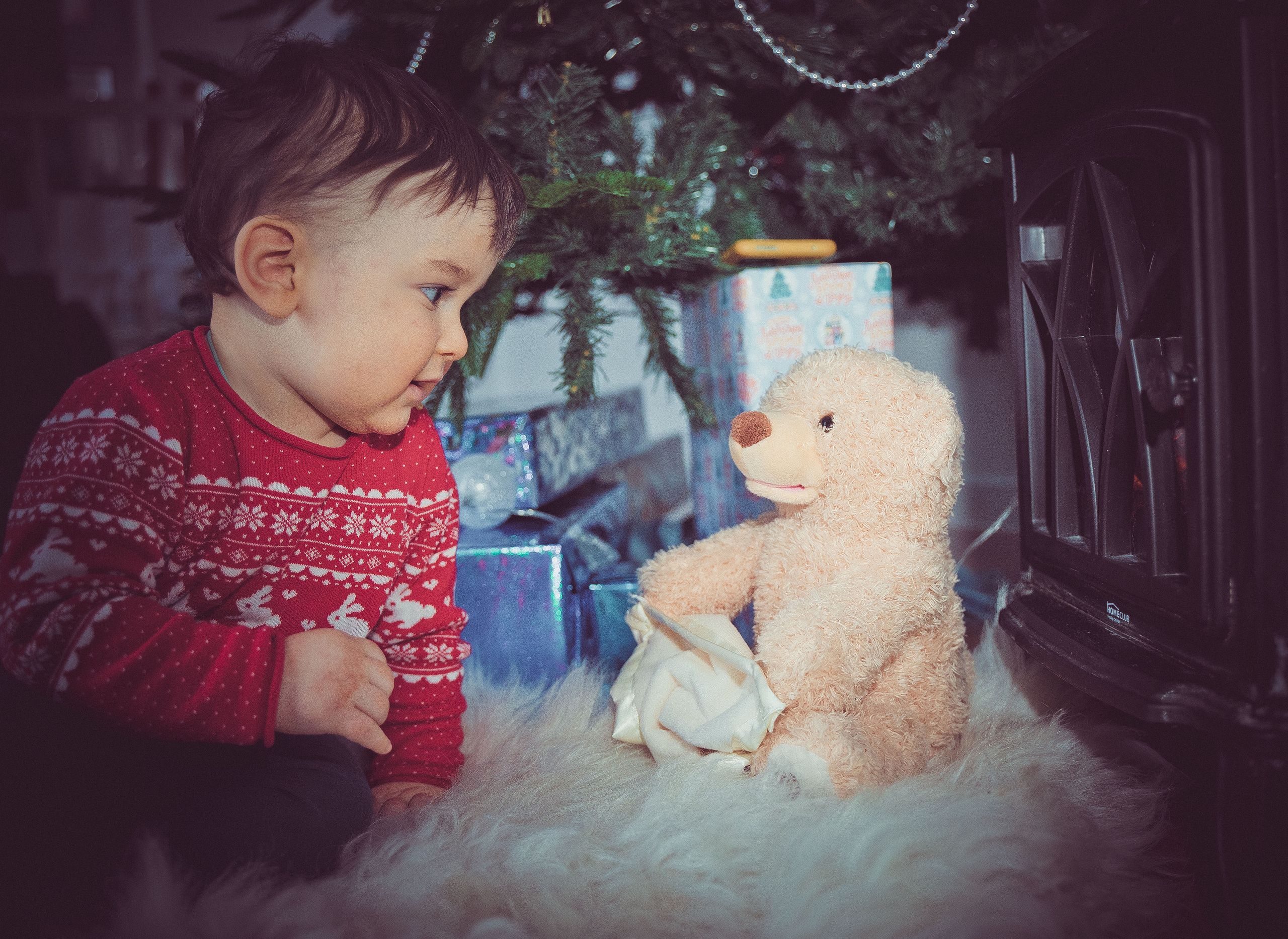 Первая Елка у Мишутки. Свадебный, семейный, детский, женский фотограф в Москве Дина Мажейка