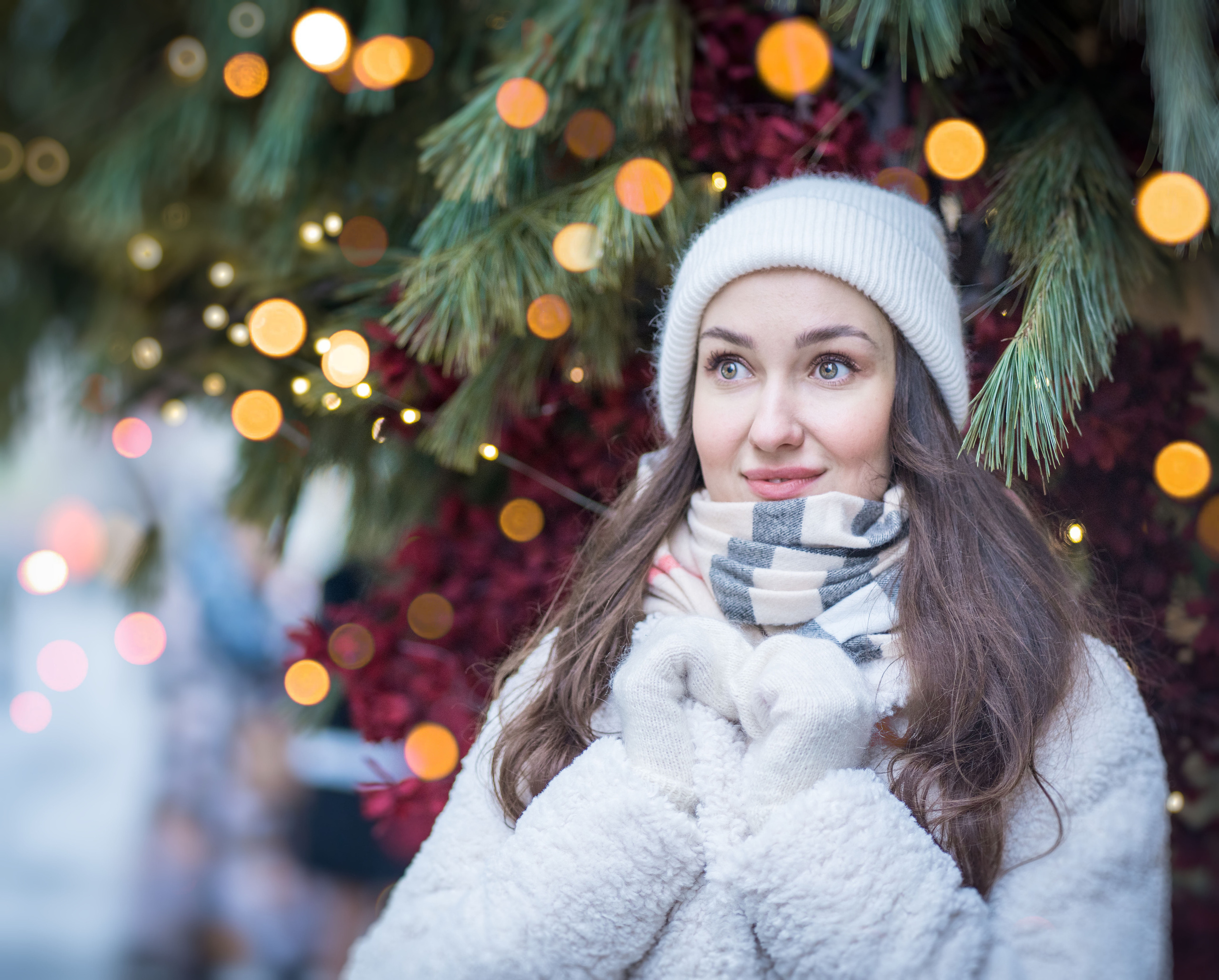Прогулка по Новогодней Москве. Свадебный, семейный, детский, женский фотограф в Москве Дина Мажейка