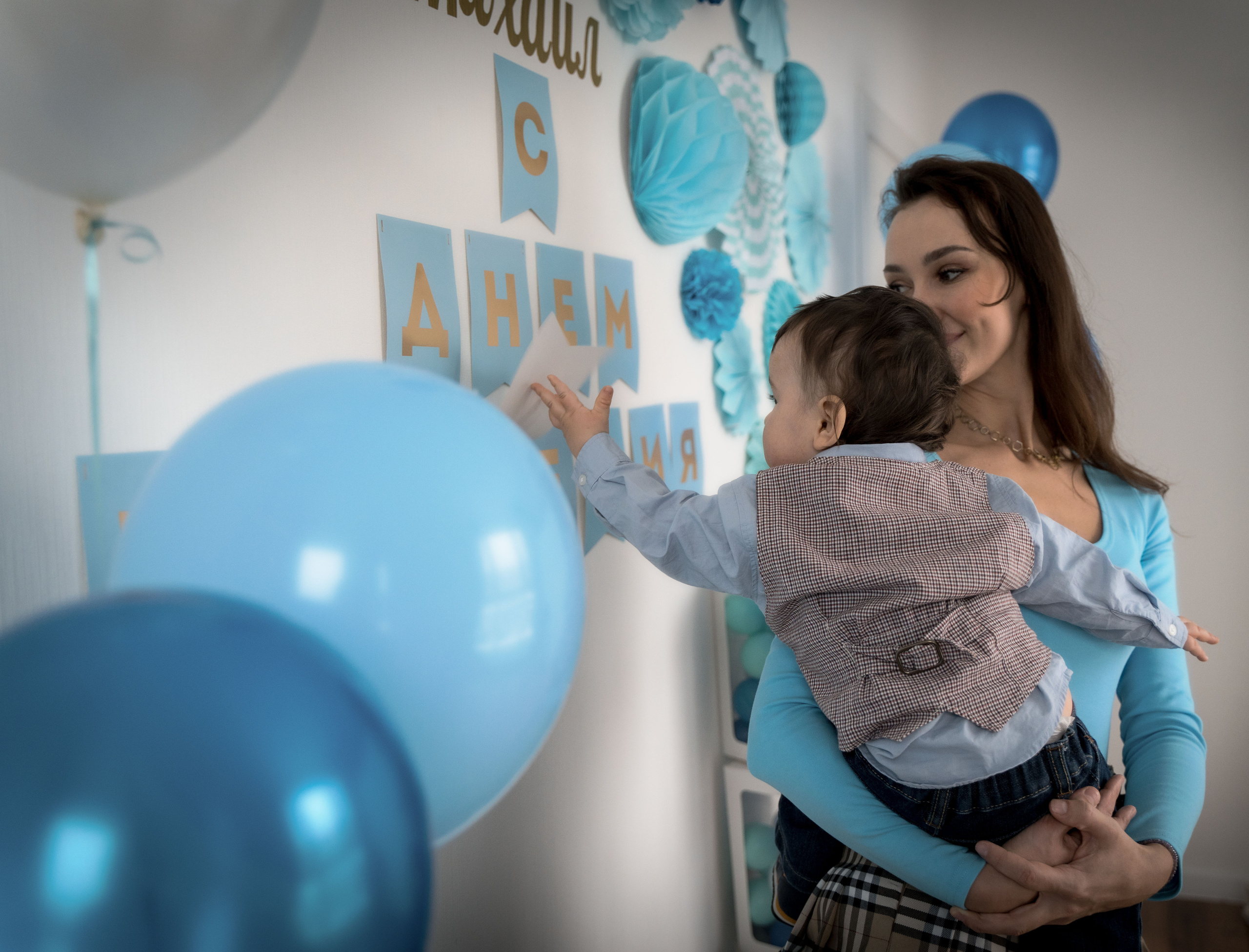 Михаил 1 годик. Свадебный, семейный, детский, женский фотограф в Москве Дина Мажейка