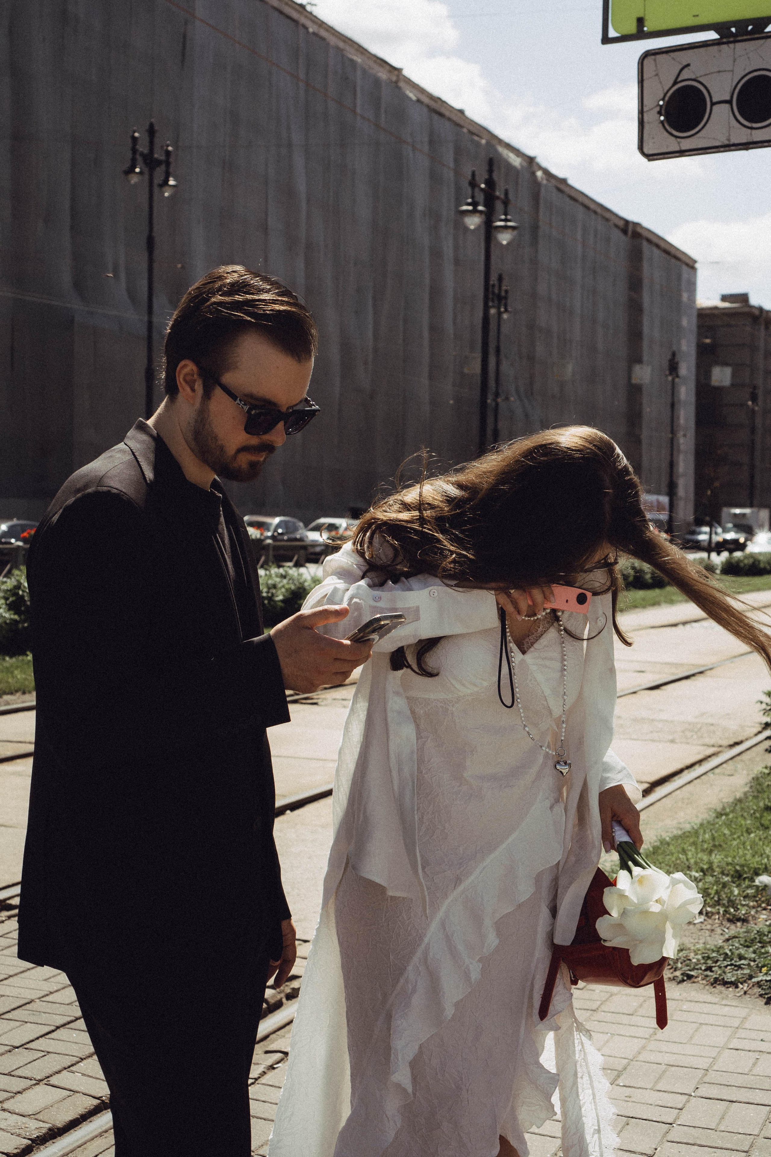 СВАДЕБНАЯ СЬЕМКА В ПАРКЕ ПОБЕДЫ И ПРОГУЛКА ПО МОСКОВСКОМУ ПРОСПЕКТУ. Профессиональный фотограф, Санкт-Петербург — Виктория Богомолова