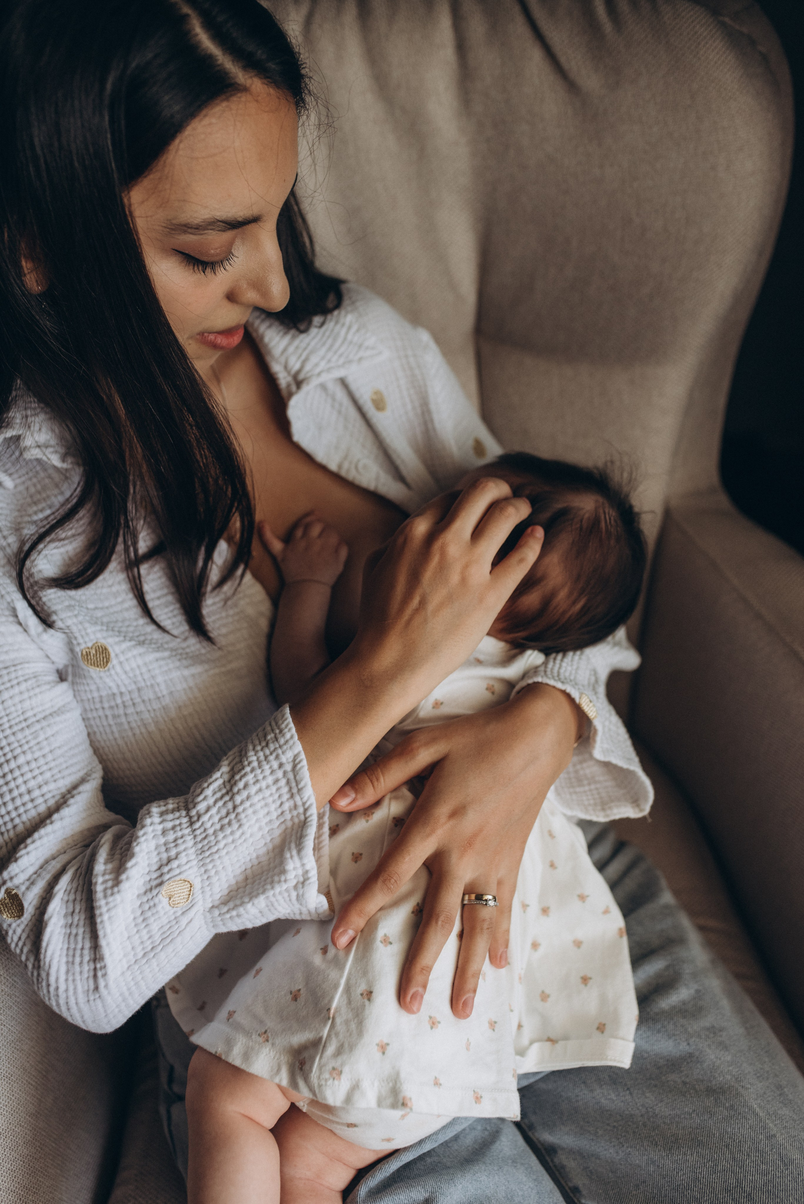 Newborn Lifestyle: Евгения, Артем и София. Family photographer in Israel | Alesya Superfin