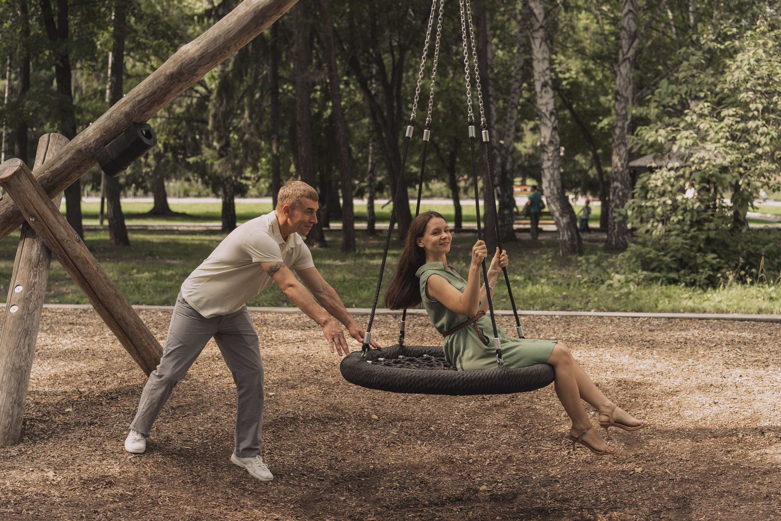 Прогулка в парке. Семейный фотограф Екатеринбург Татьяна Девятых