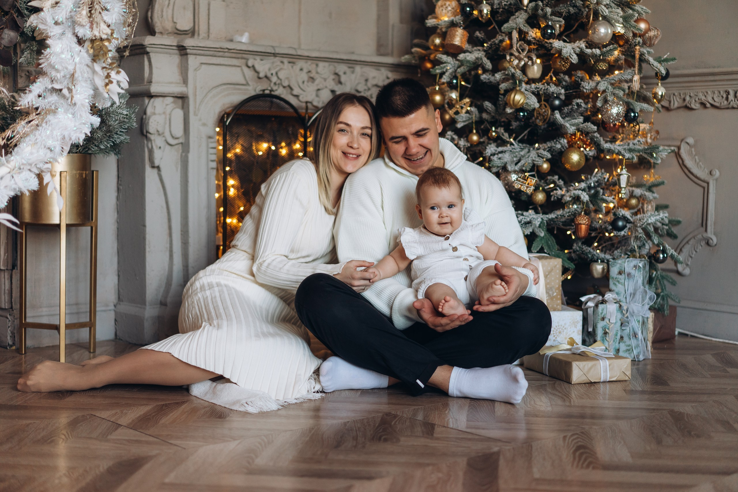 Семейная съемка в студии. Фотограф Екатеринбург Кокшарова Александра