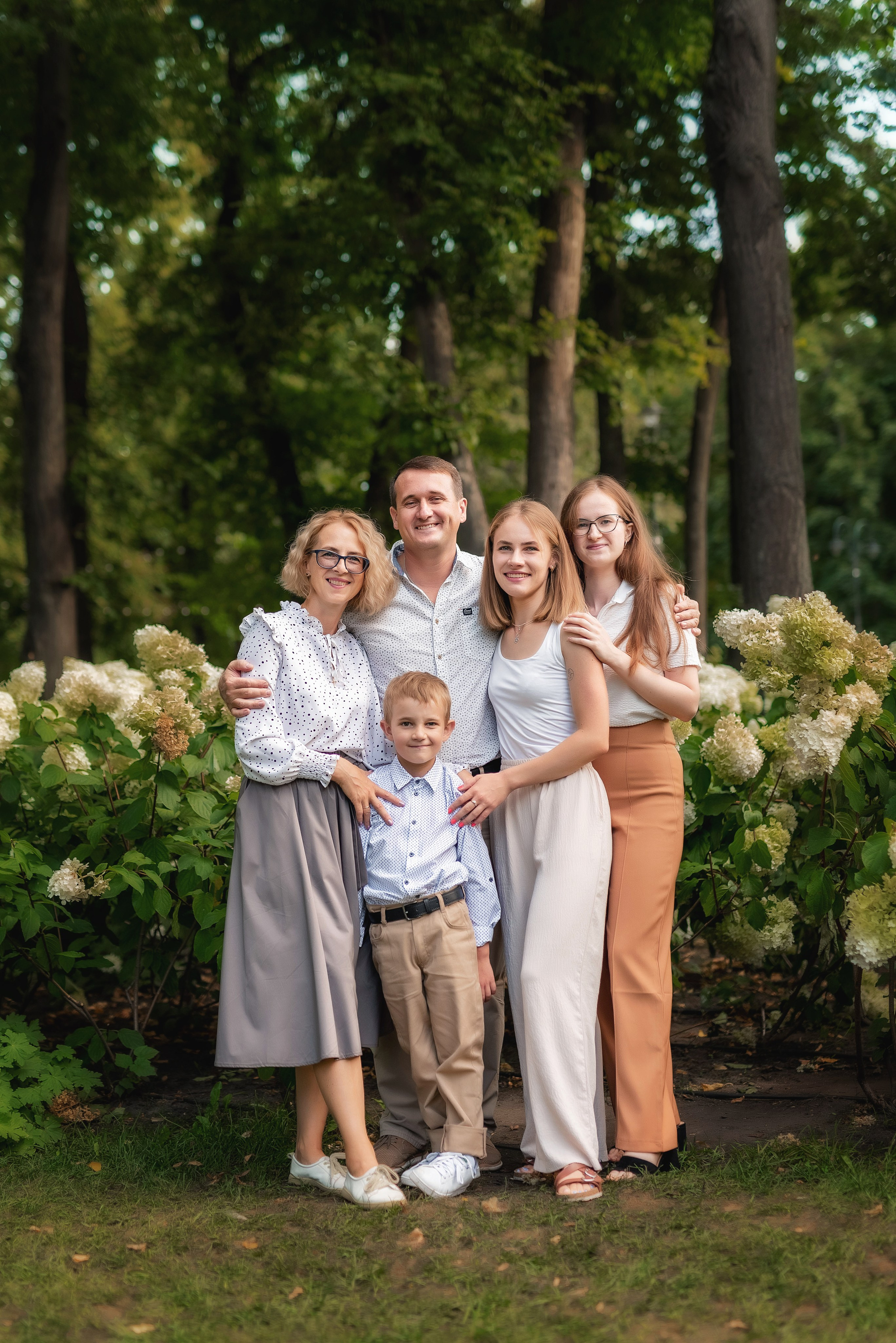Семейная фотосессия в парке. Семейный, детский фотограф в Воронеже Анна Никитина