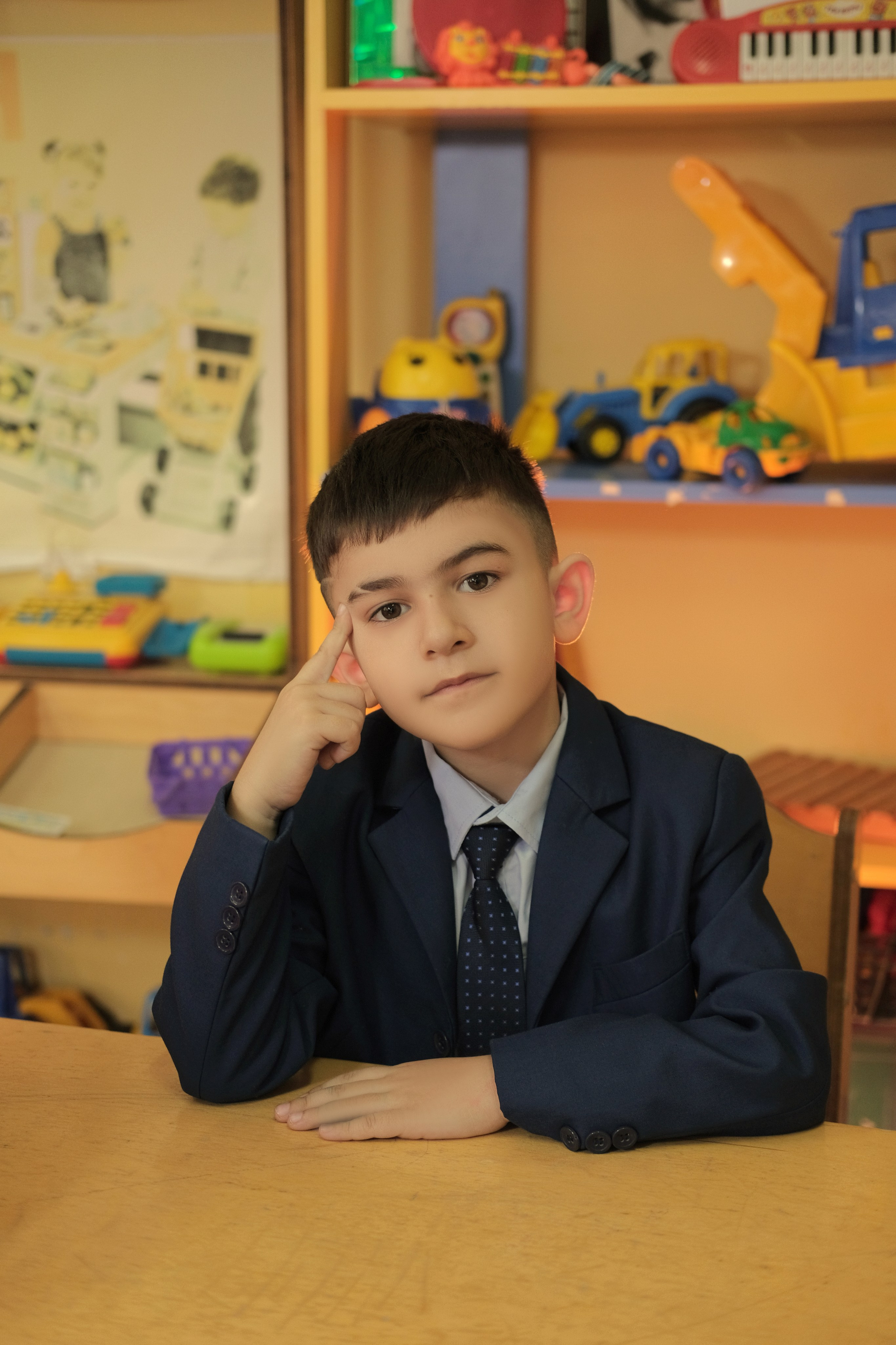 Детский сад портреты 2025. Лиза Рязанцева