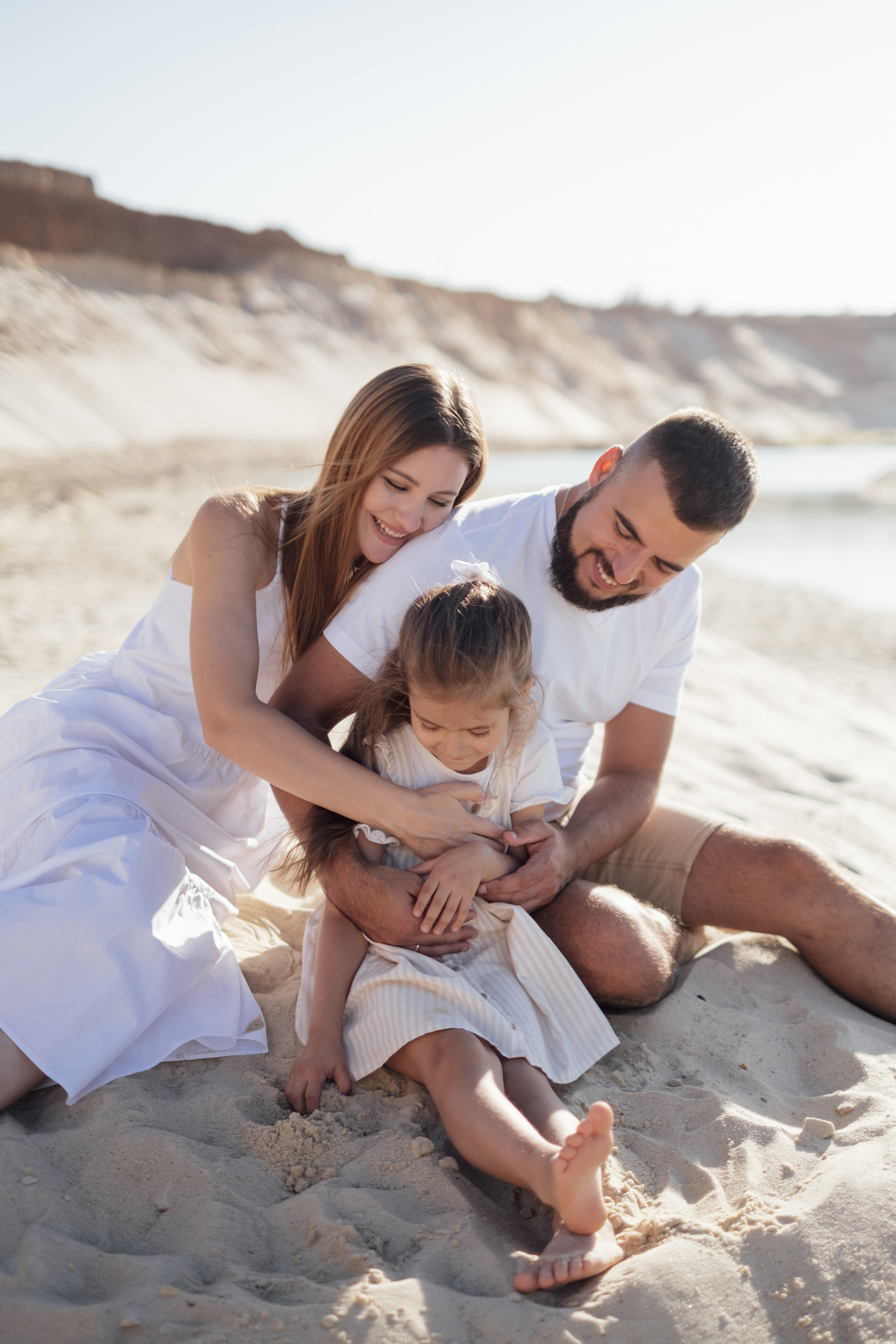 Песчаный карьер Алиса + Дима + Настя. Свадебный и семейный фотограф г. Волгоград Биленко Ангелина