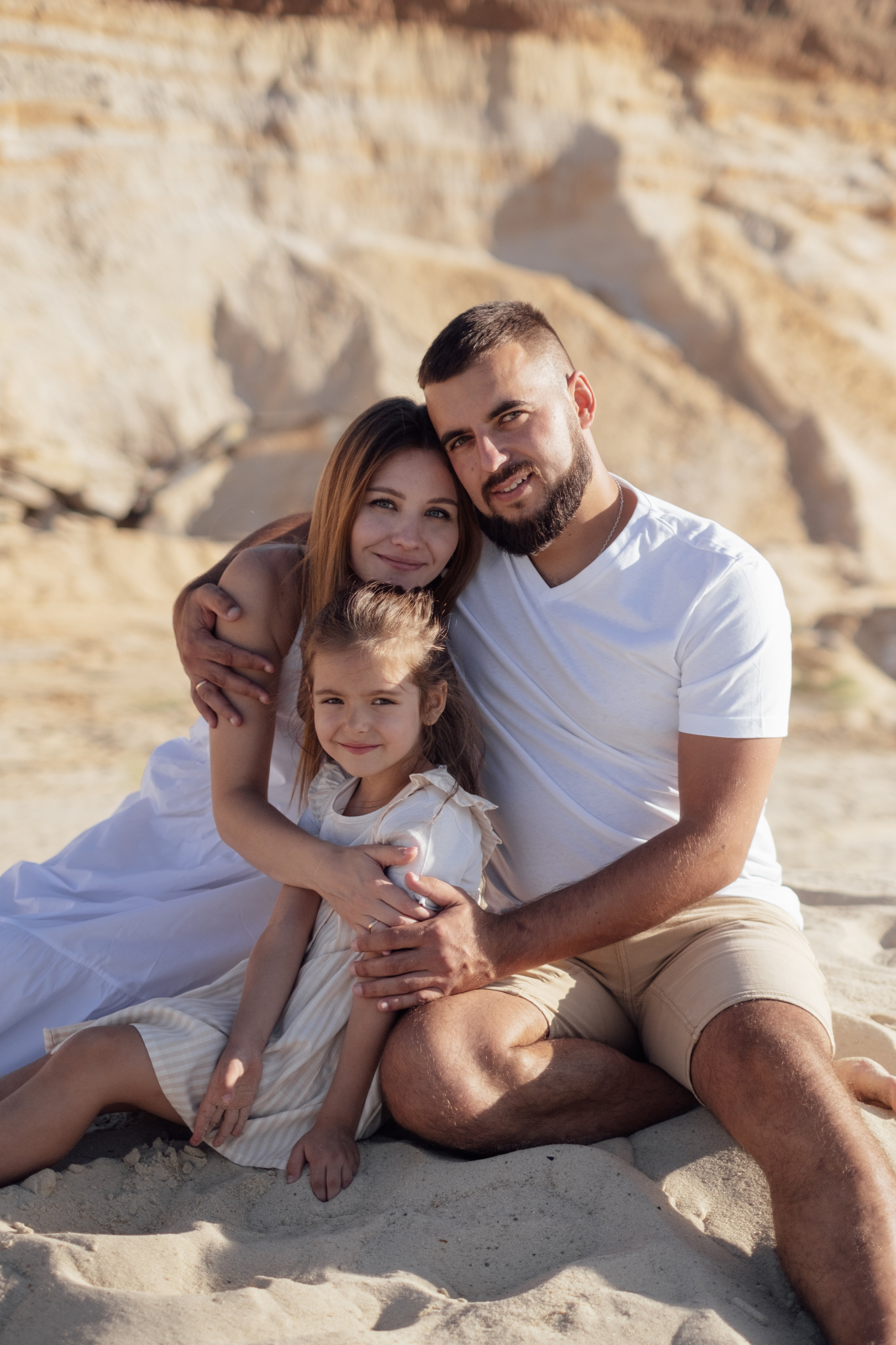Песчаный карьер Алиса + Дима + Настя. Свадебный и семейный фотограф г. Волгоград Биленко Ангелина