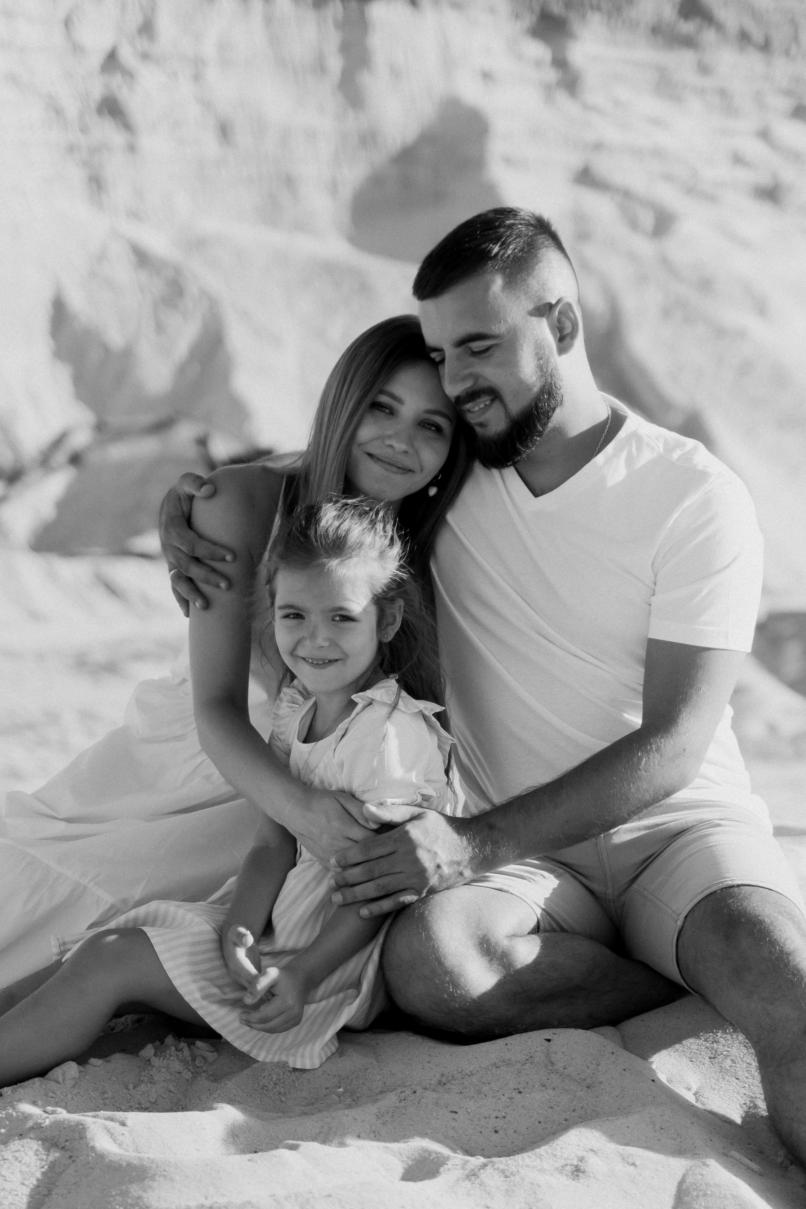 Песчаный карьер Алиса + Дима + Настя. Свадебный и семейный фотограф г. Волгоград Биленко Ангелина