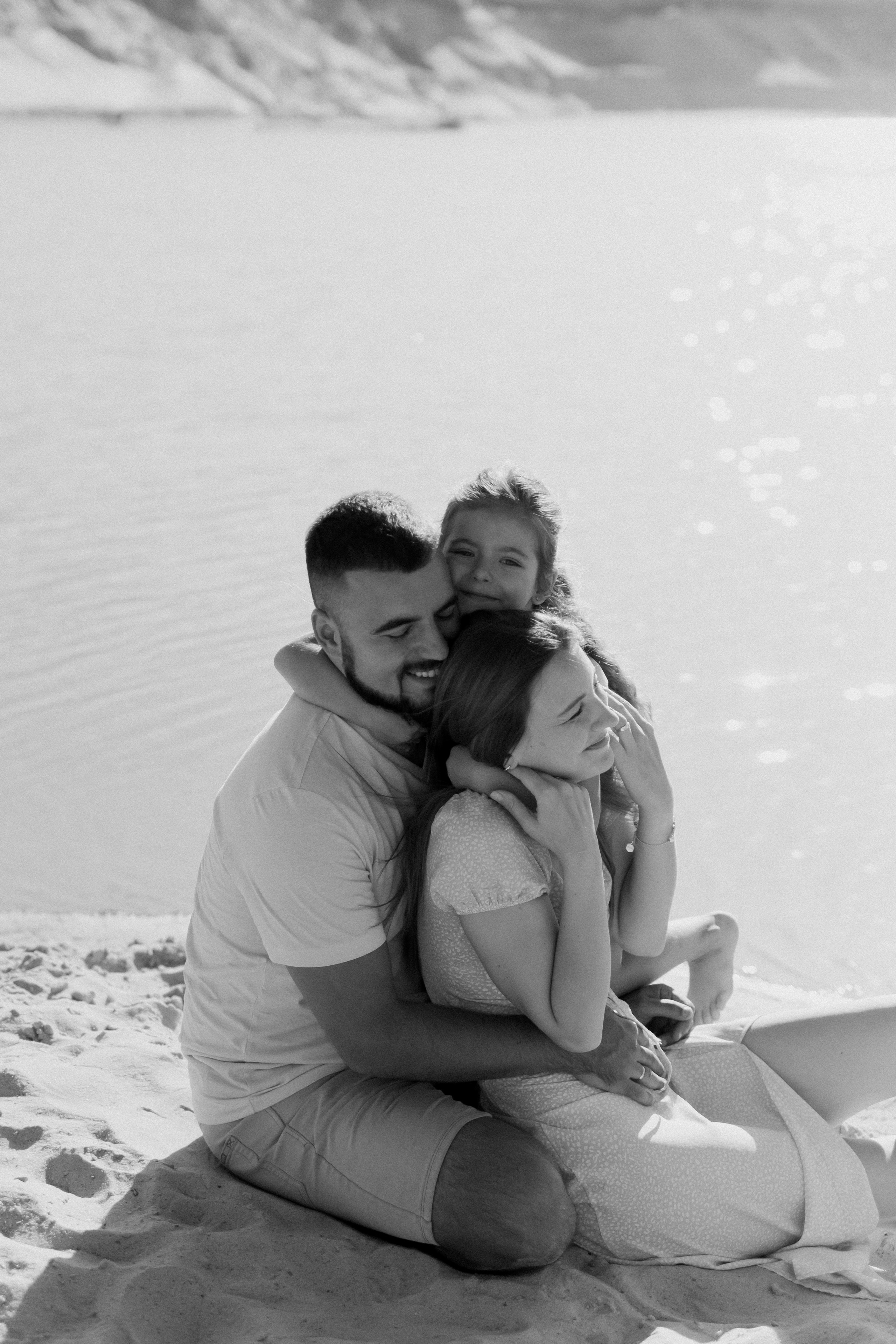 Песчаный карьер Алиса + Дима + Настя. Свадебный и семейный фотограф г. Волгоград Биленко Ангелина