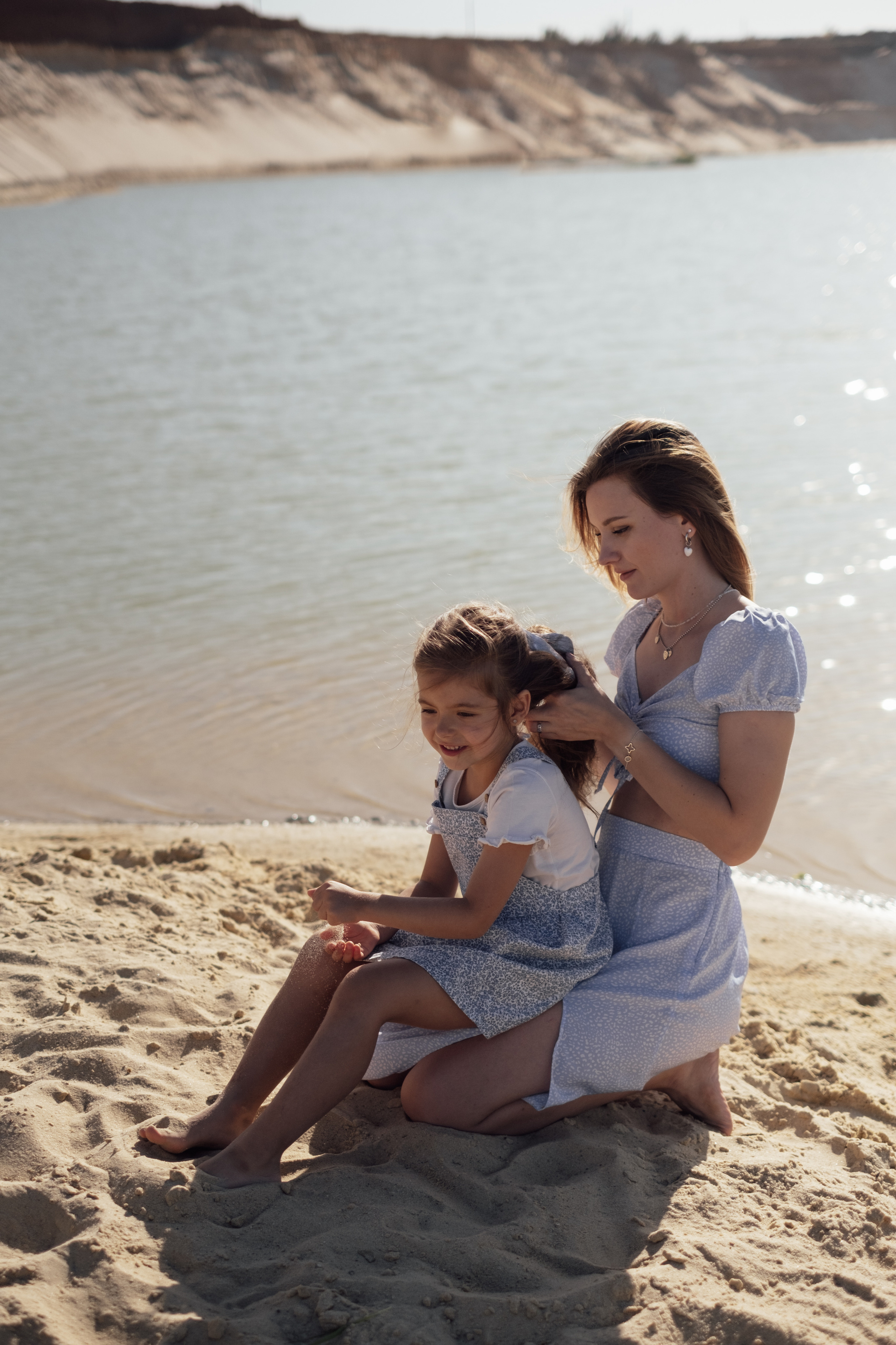 Песчаный карьер Алиса + Дима + Настя. Свадебный и семейный фотограф г. Волгоград Биленко Ангелина