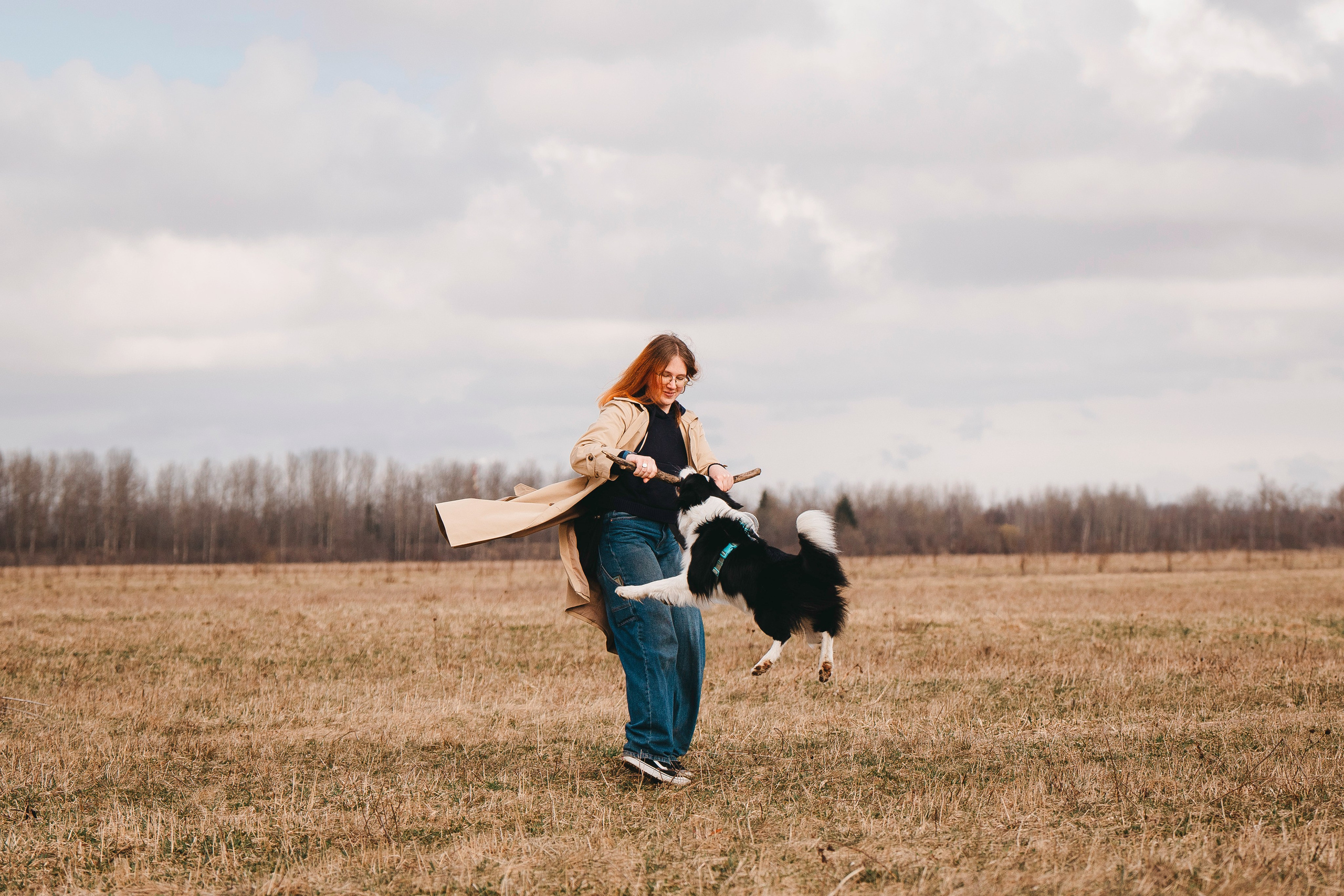 Нил и Алёна. Фотограф анималист в Спб недорого Олеся Майорова
