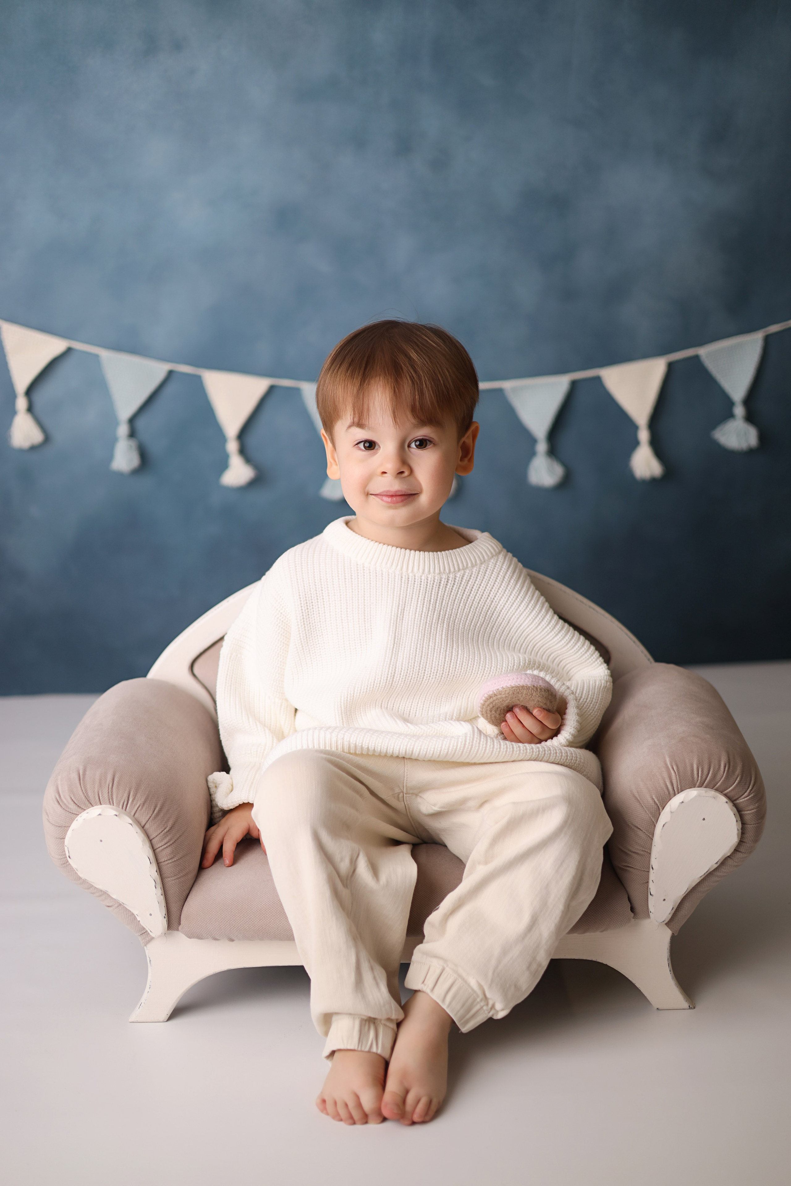 Максиму 11 месяцев. Фотограф новорожденных Москва. Ньюборн фотограф Москва