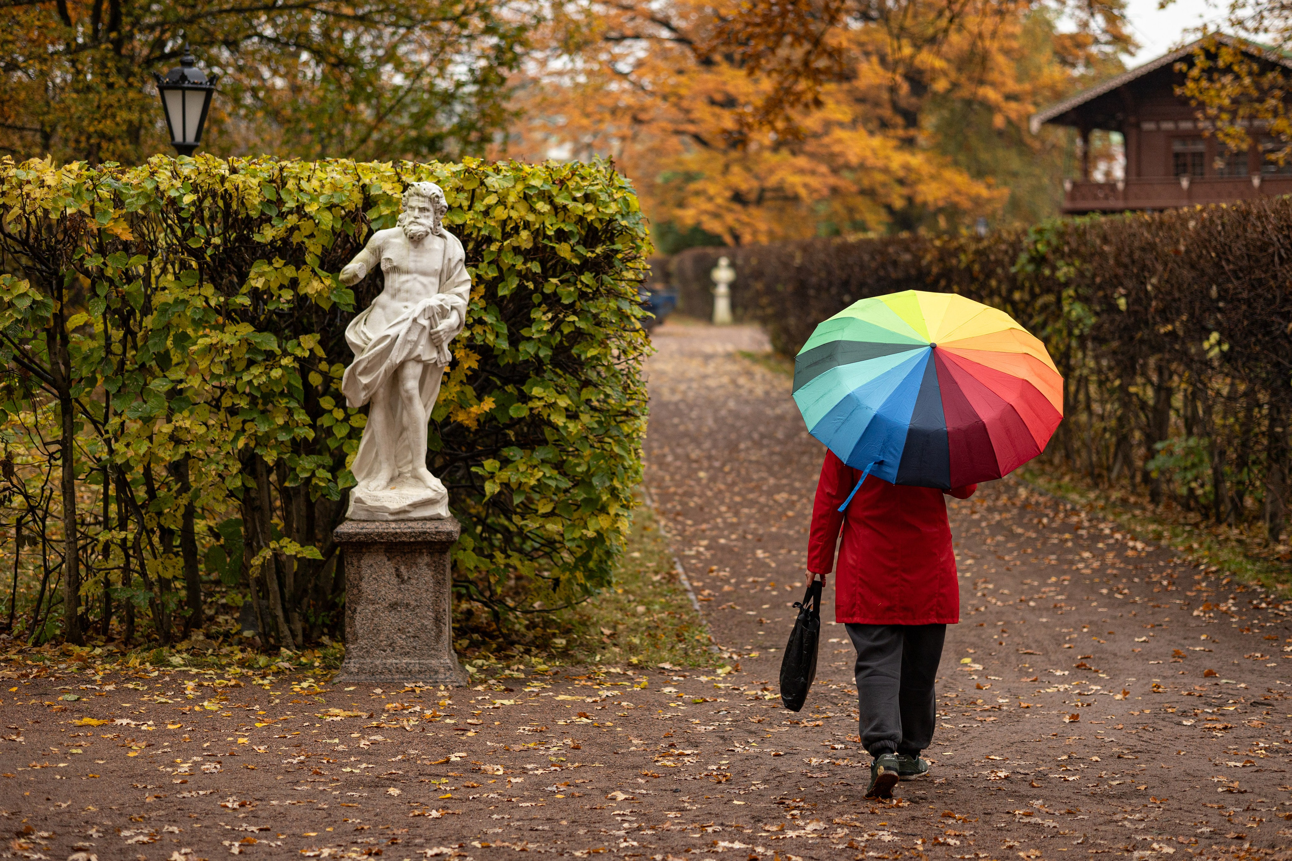 Татьяна. Золотая осень в Кусково