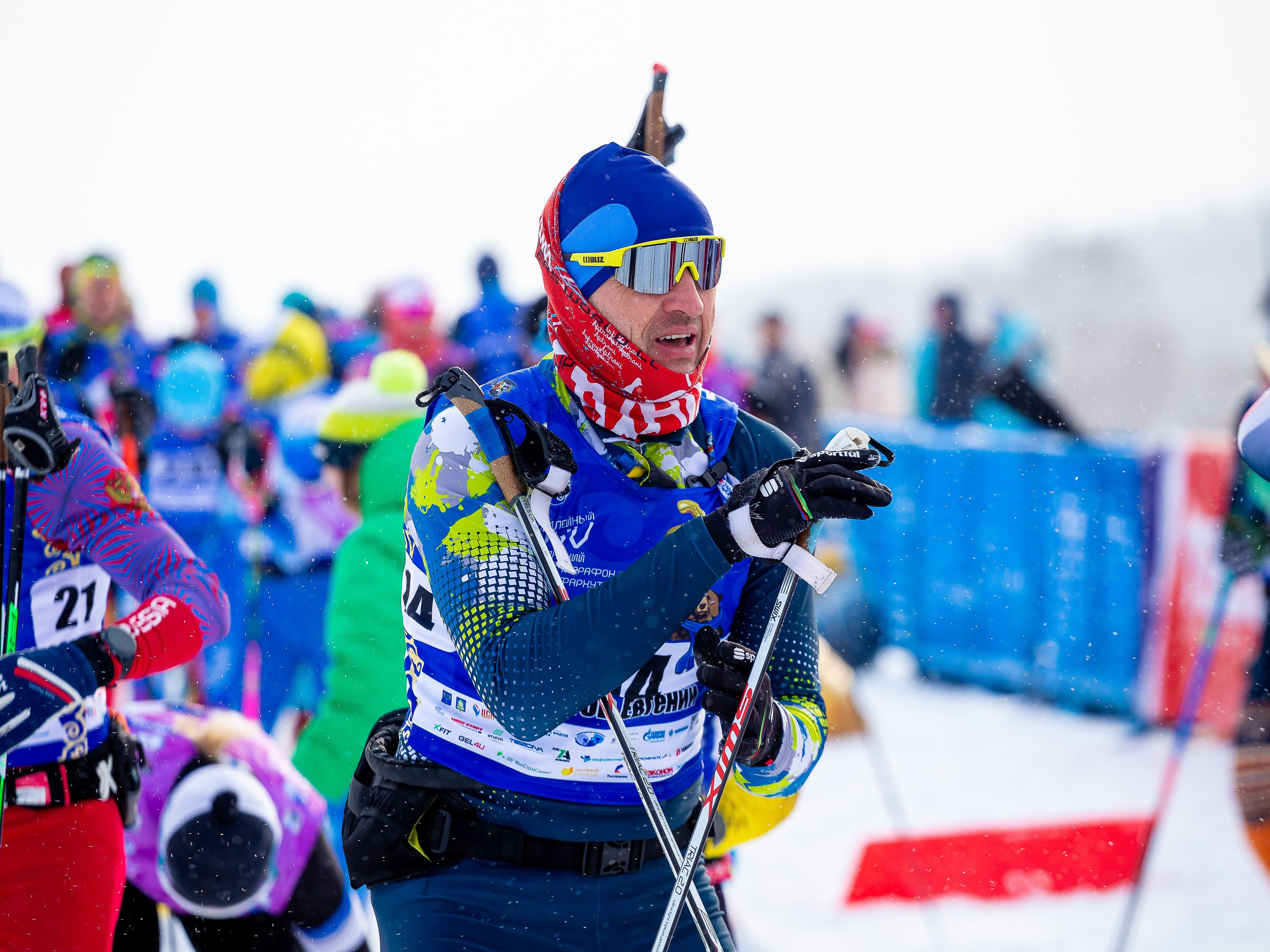 25 лыжный марафон им. Фархутдинова. Инга Кузьминская ТОП-фотограф г. Корсаков