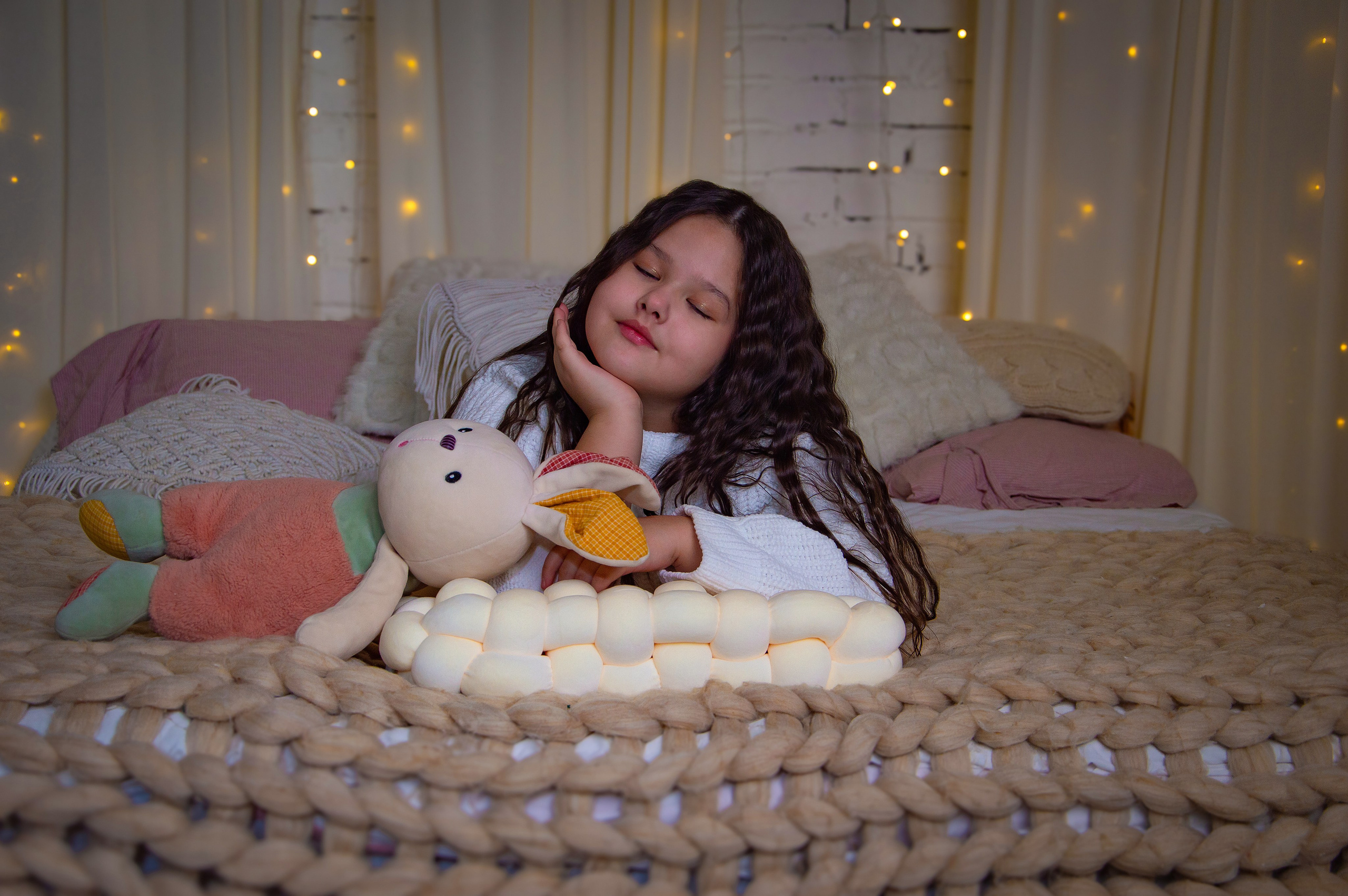 Ангелина: новогодняя фотосессия у елки