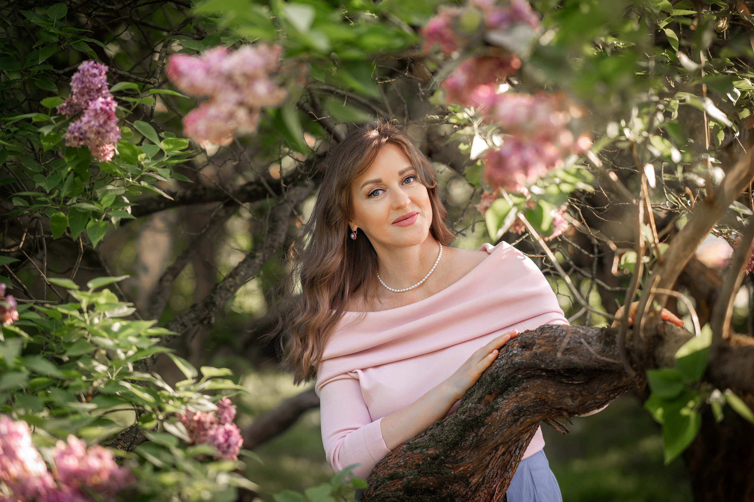 Марина в Сиреневом саду