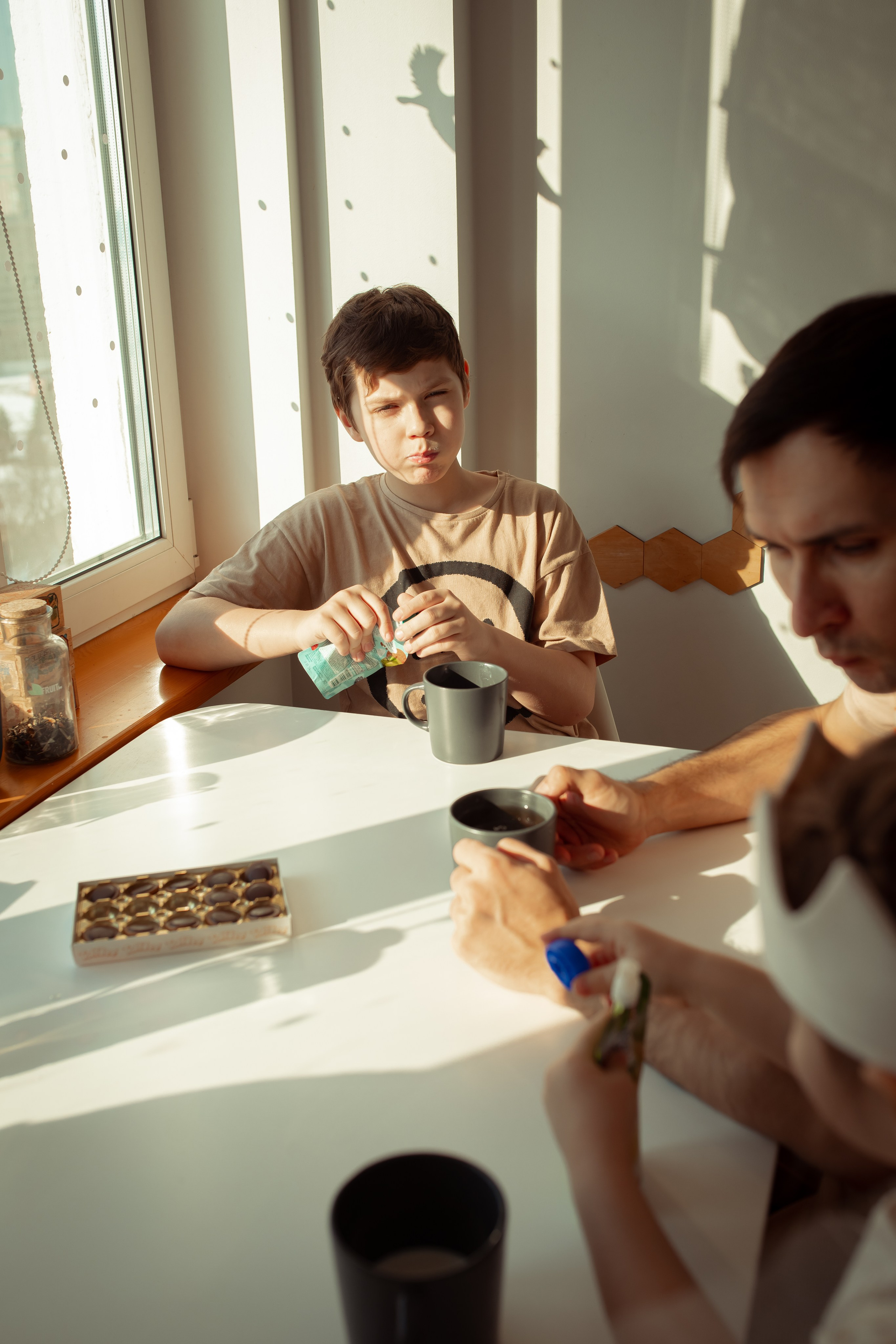 Александра, Максим, Евгений и Ксюша. Семейный и детский фотограф в Москве Дорогова Екатерина