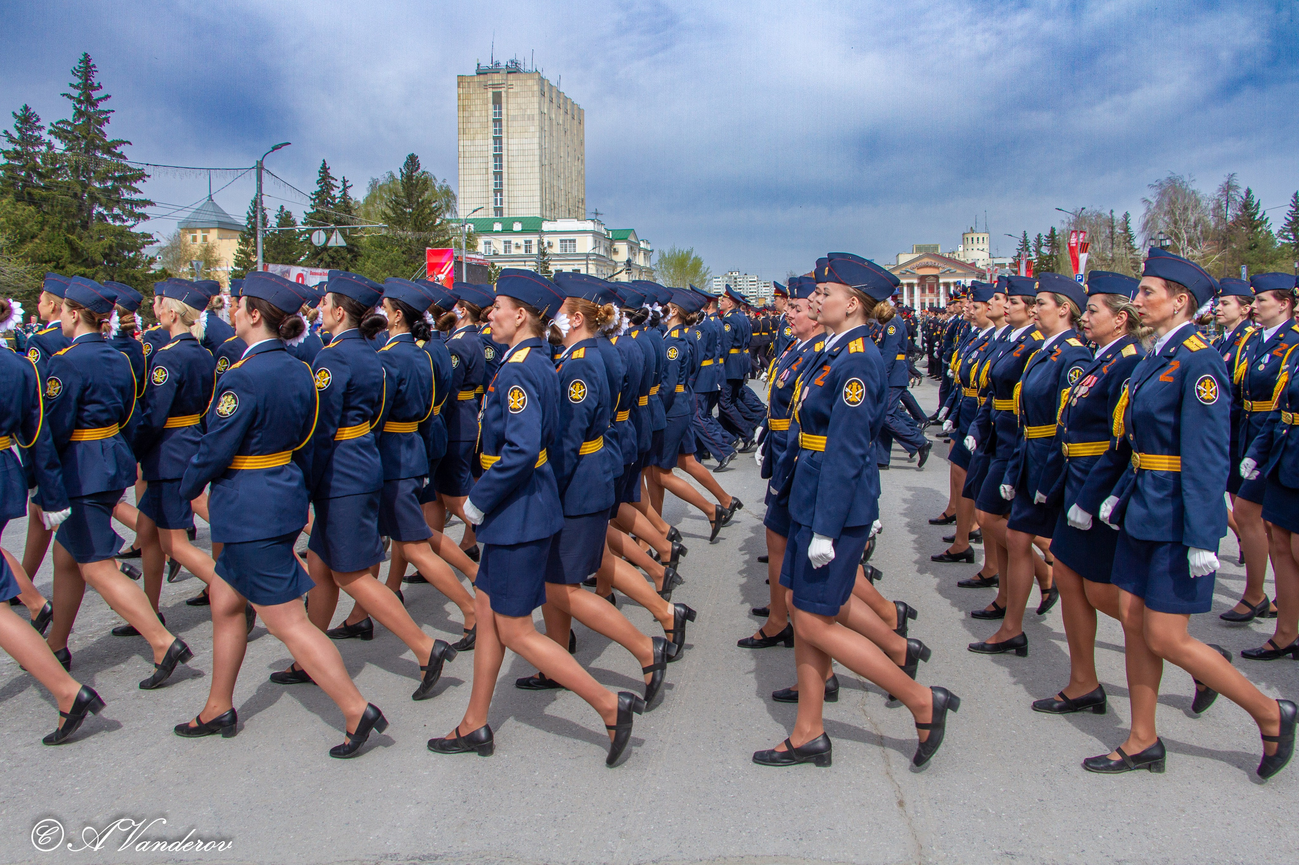 Парад Победы Омск 2024. Фотограф Омск | Александр Вандеров