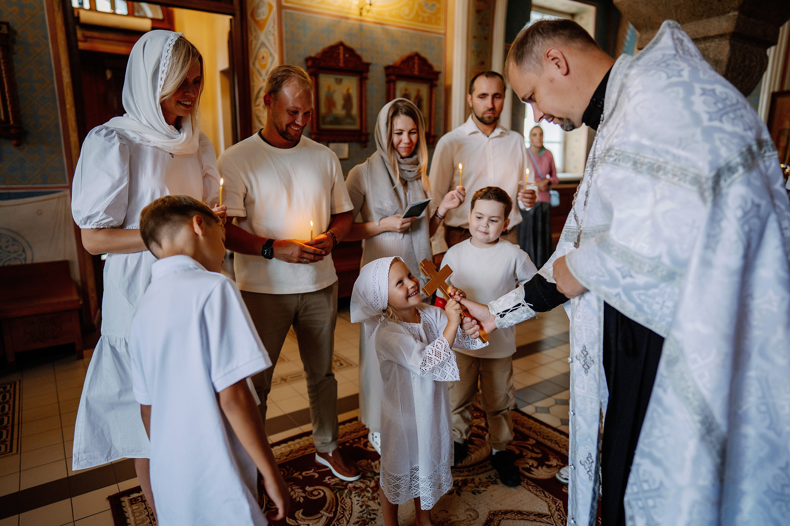 Крещение Евы. Фотограф на Крещение и Венчание в Красноярске Рамазанова Юлия