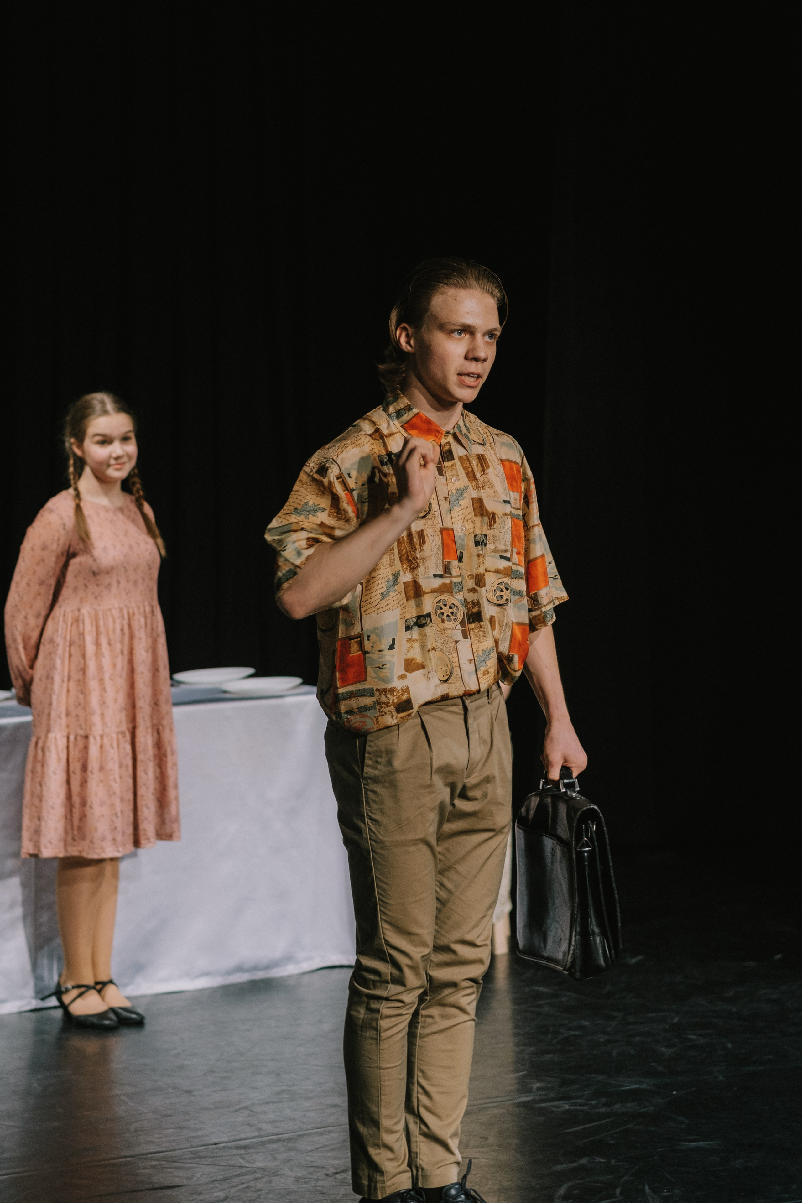 Детская театральная студия «Ирбис», спектакль. Репортажный и портретный фотограф в Москве Илья Спиридонов