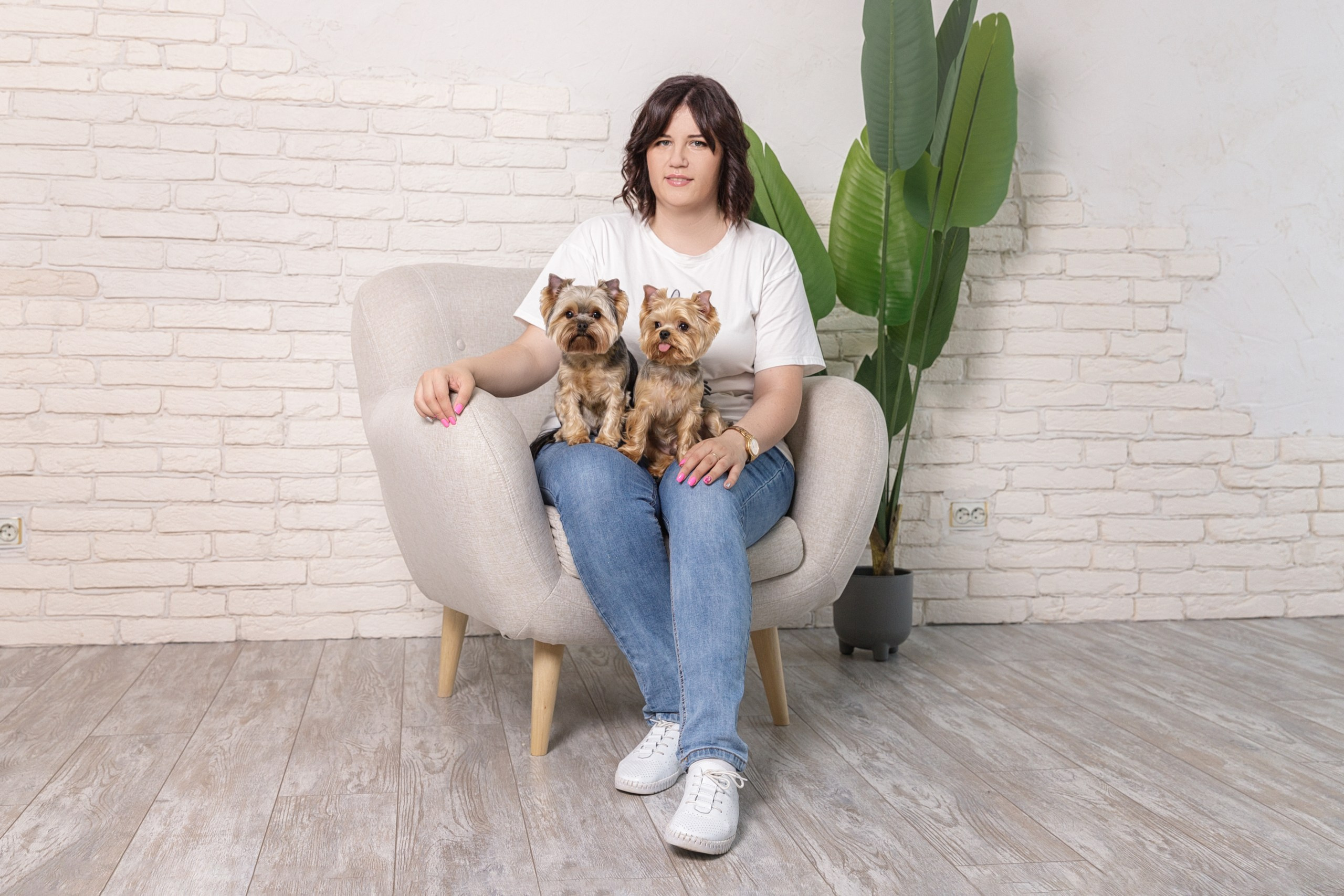 Аня, Тортик и Барри. Фотограф-анималист в Калуге Мария Шерскова