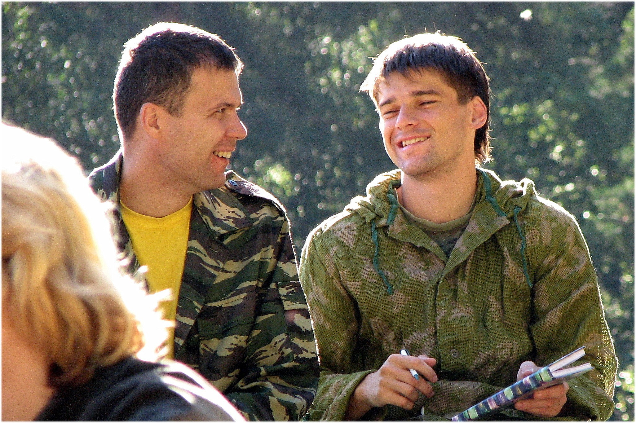 лето.утро.друзья.счастливое время