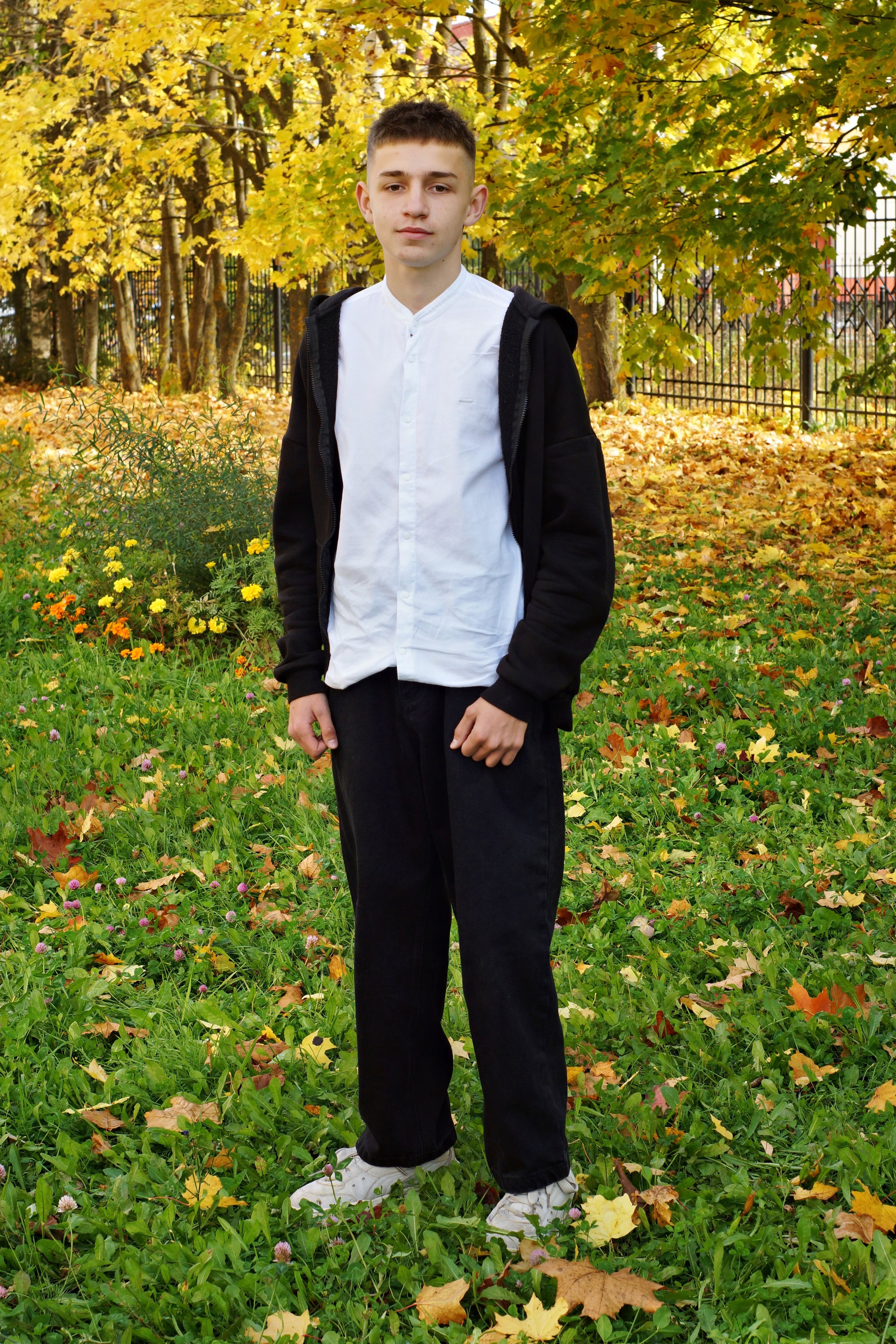 Осенняя фотосессия в школе г. Йошкар-Ола