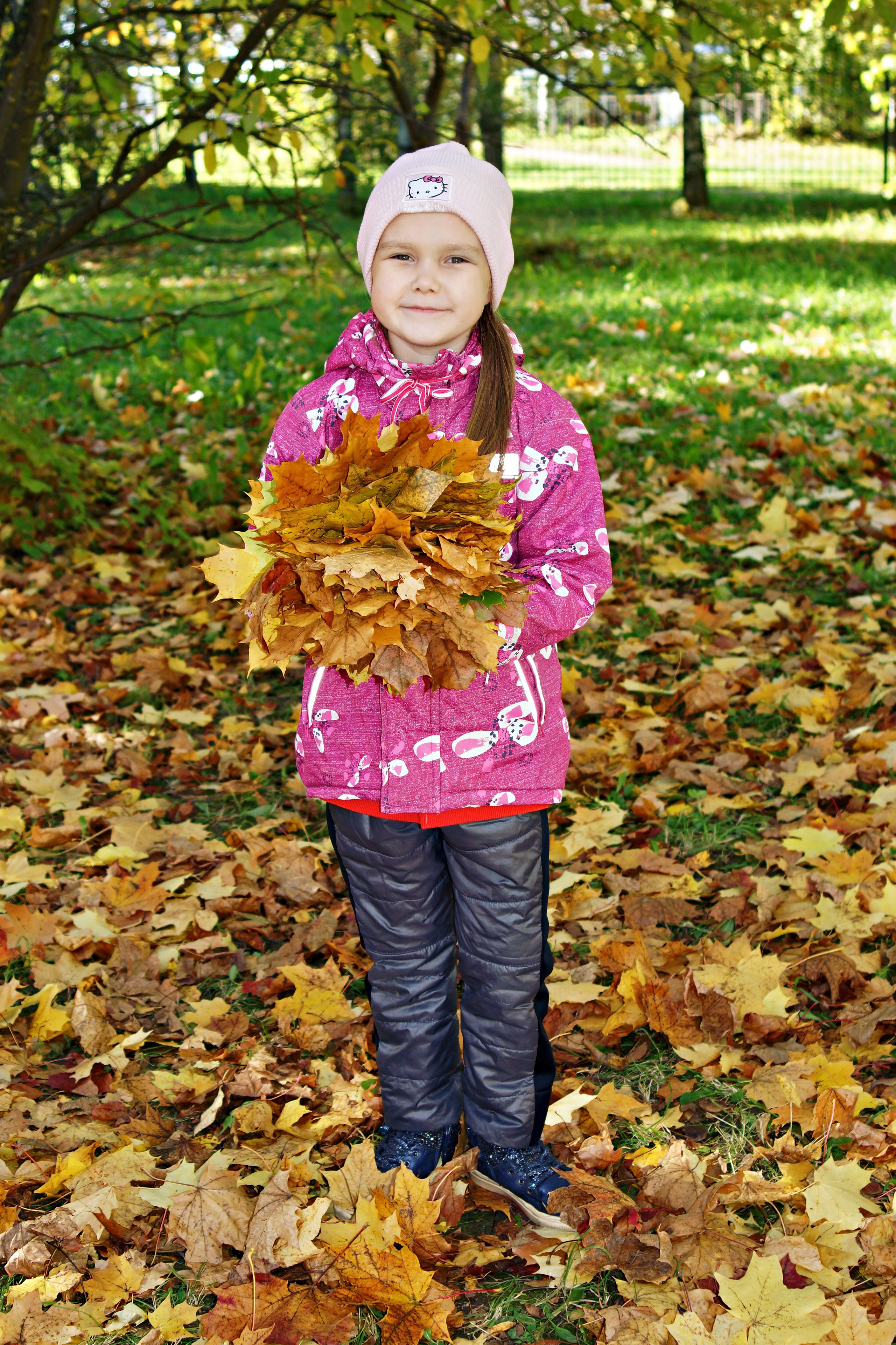 Осенняя фотосессия в детском саду г. Йошкар-Ола